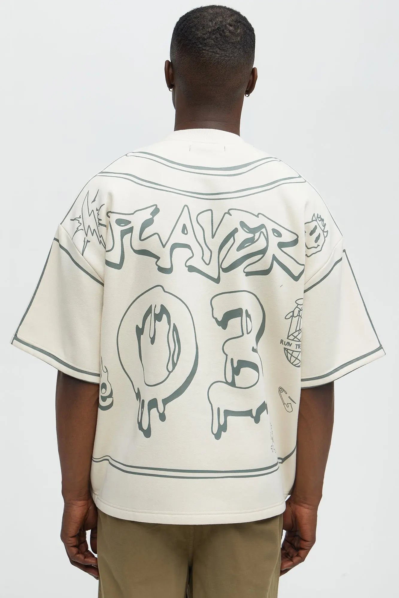 Tyson MVP Short Sleeve Tee - Cream/combo MenKlothing