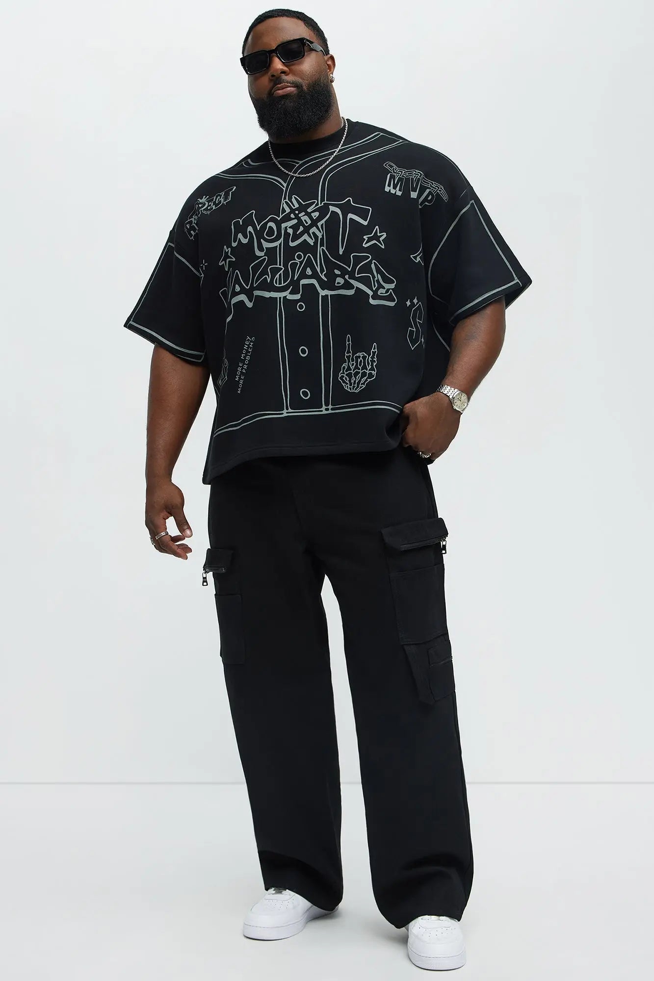 Tyson MVP Short Sleeve Tee - Black/combo MenKlothing