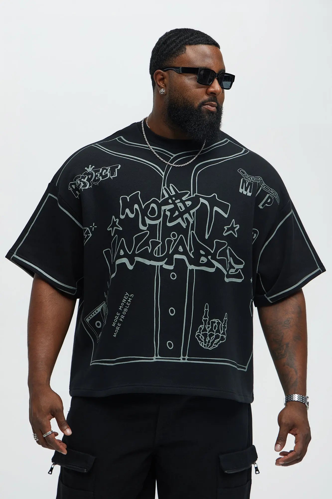 Tyson MVP Short Sleeve Tee - Black/combo MenKlothing