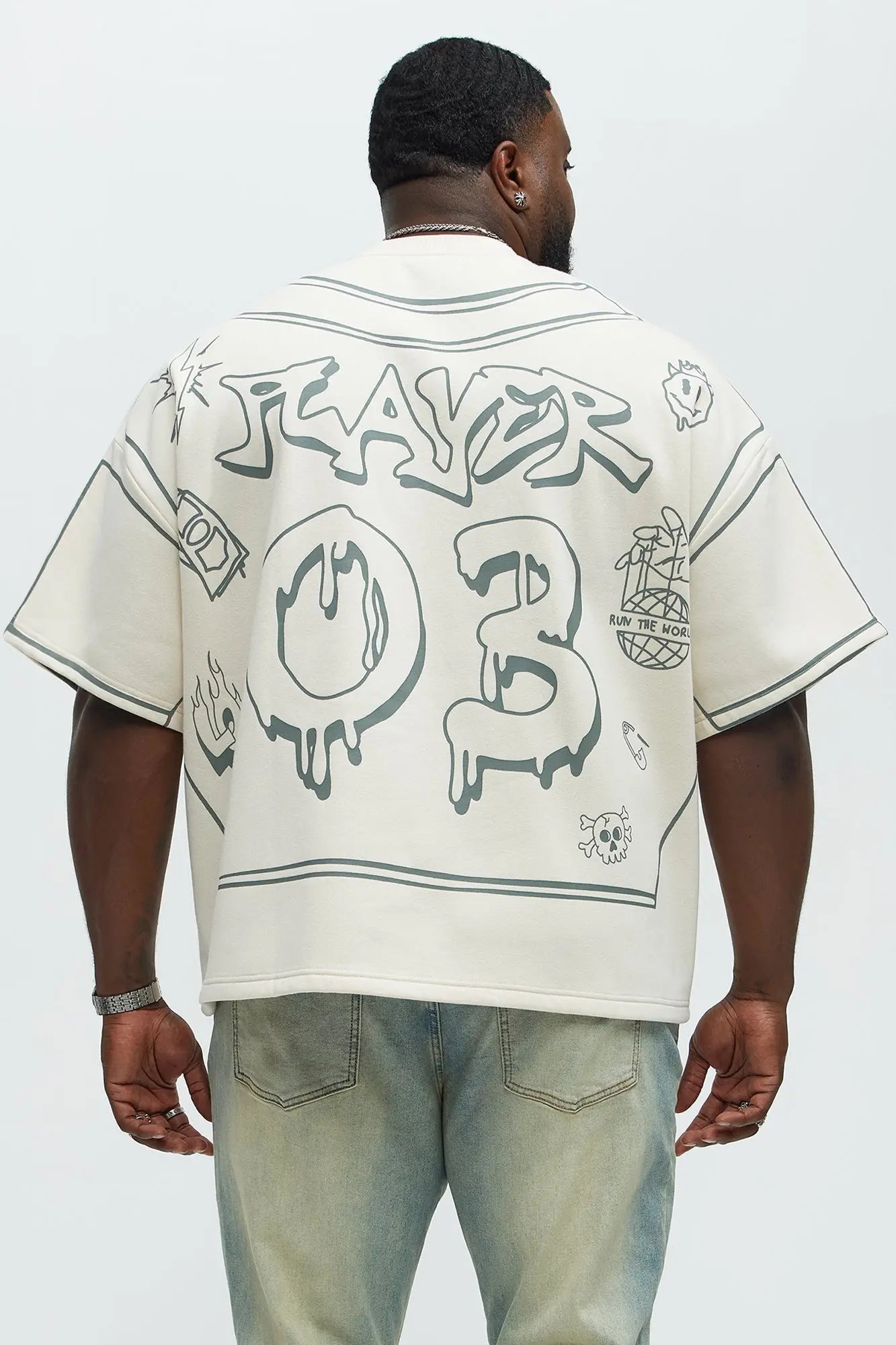 Tyson MVP Short Sleeve Tee - Cream/combo MenKlothing