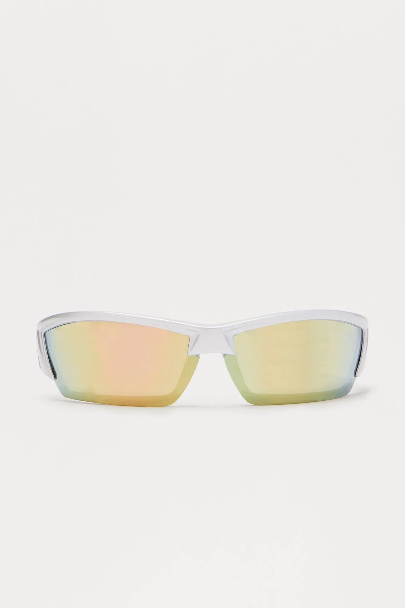 Eye Catching Gaze Sunglasses - Silver MenKlothing