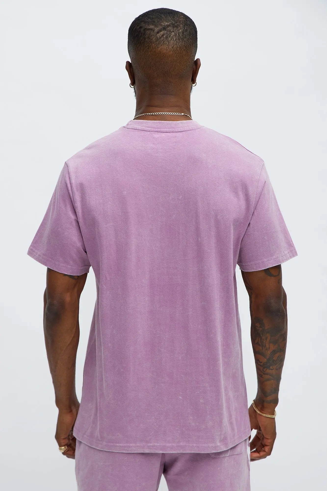 Royalty Rule Short Sleeve Tee - Purple MenKlothing