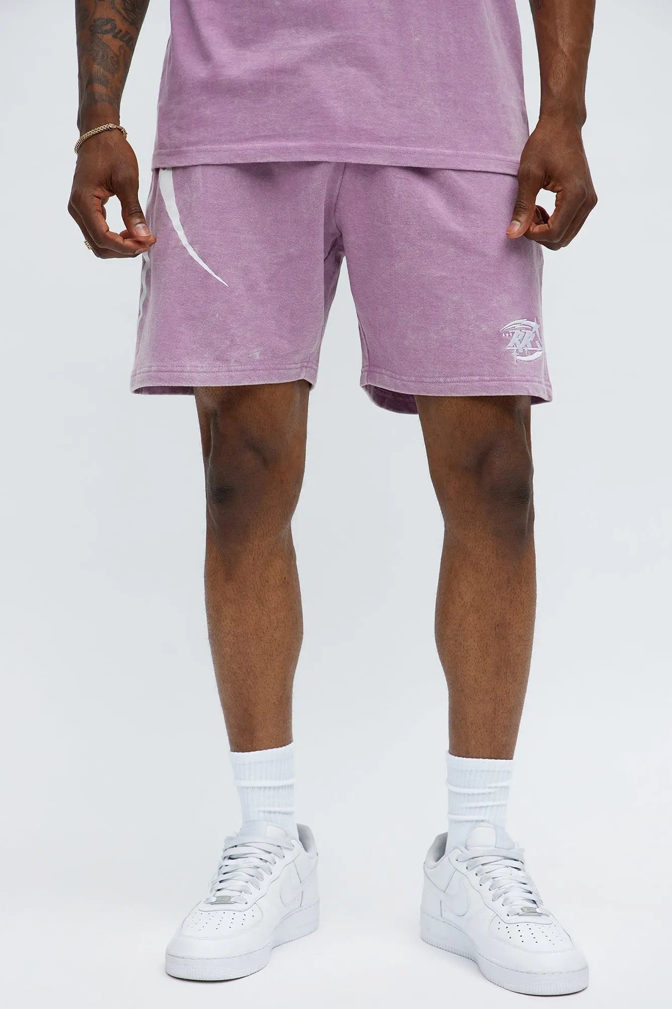 Royalty Rule Sweatshorts - Purple MenKlothing