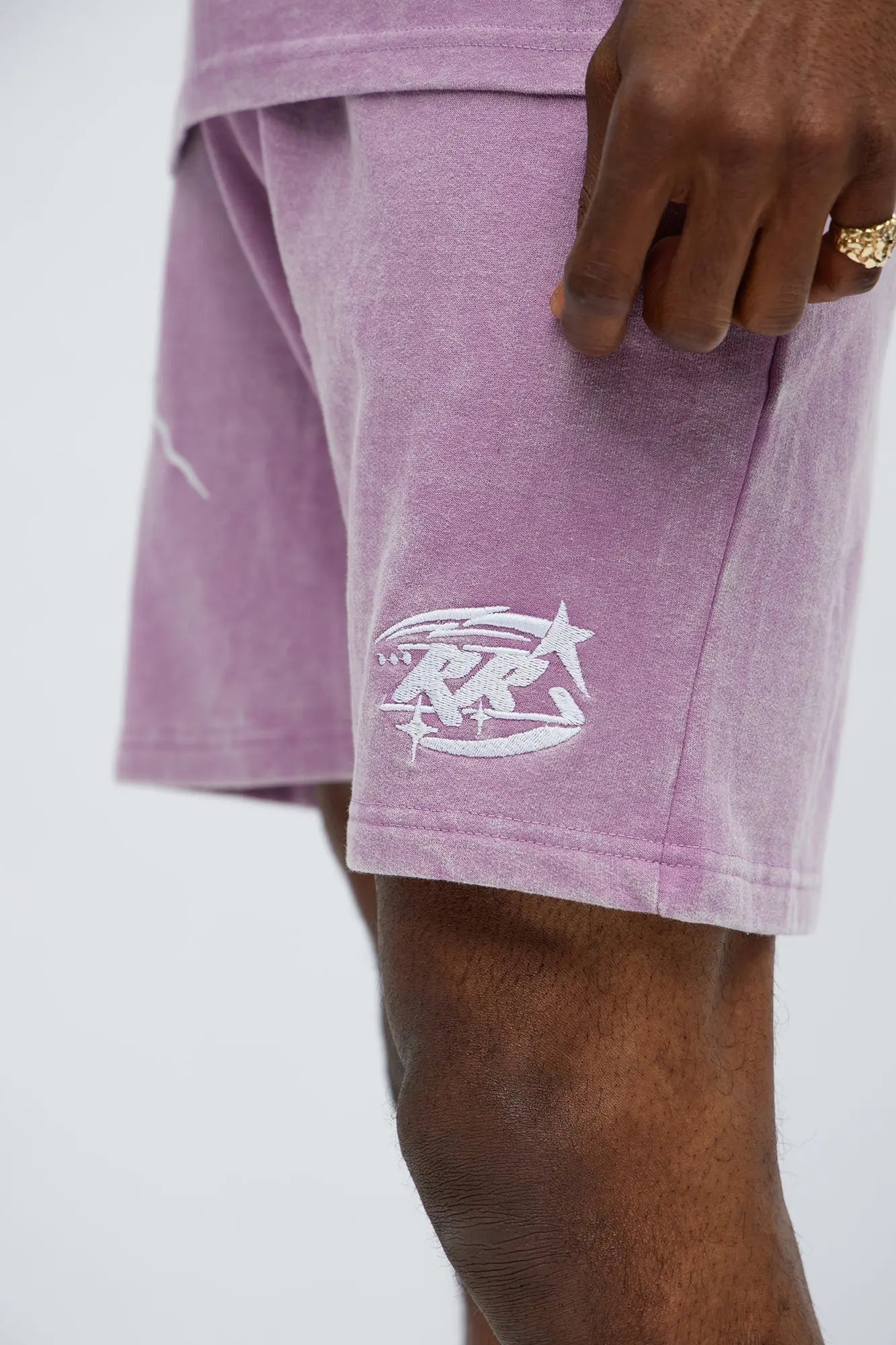 Royalty Rule Sweatshorts - Purple MenKlothing