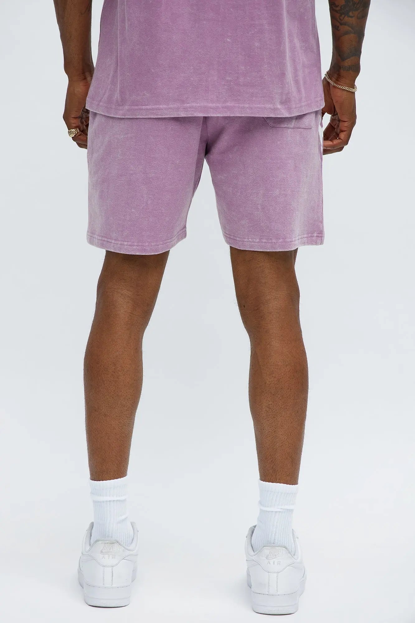 Royalty Rule Sweatshorts - Purple MenKlothing