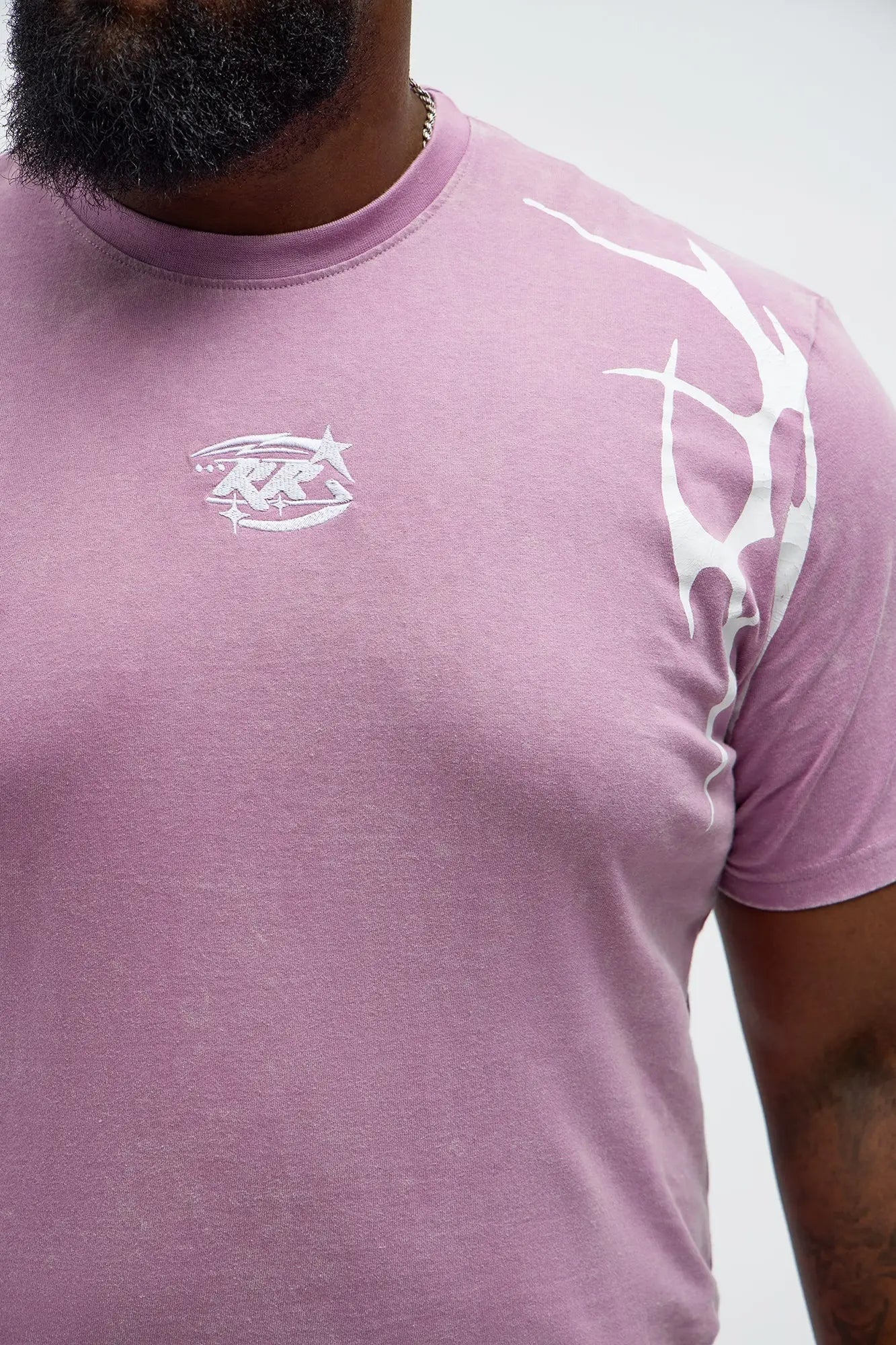 Royalty Rule Short Sleeve Tee - Purple MenKlothing