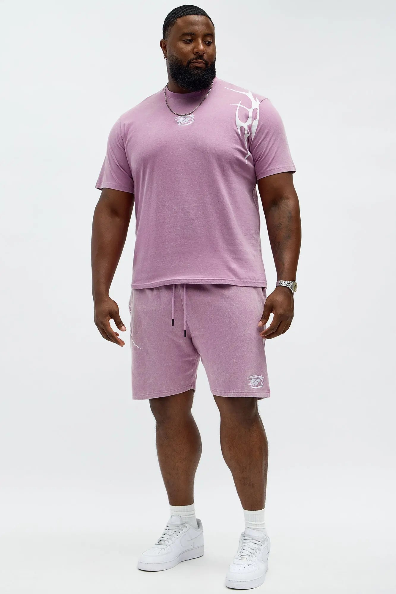 Royalty Rule Sweatshorts - Purple MenKlothing