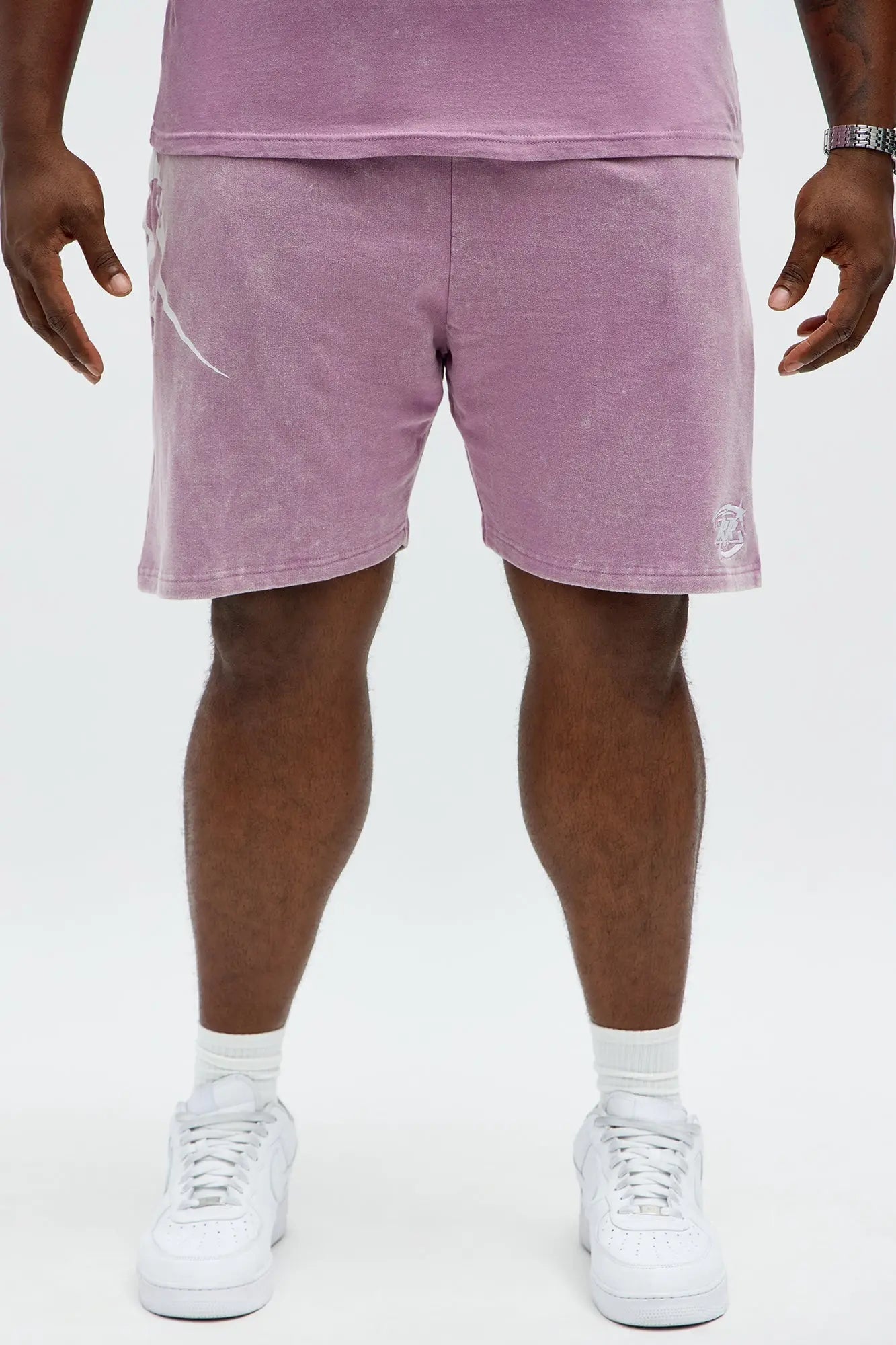Royalty Rule Sweatshorts - Purple MenKlothing