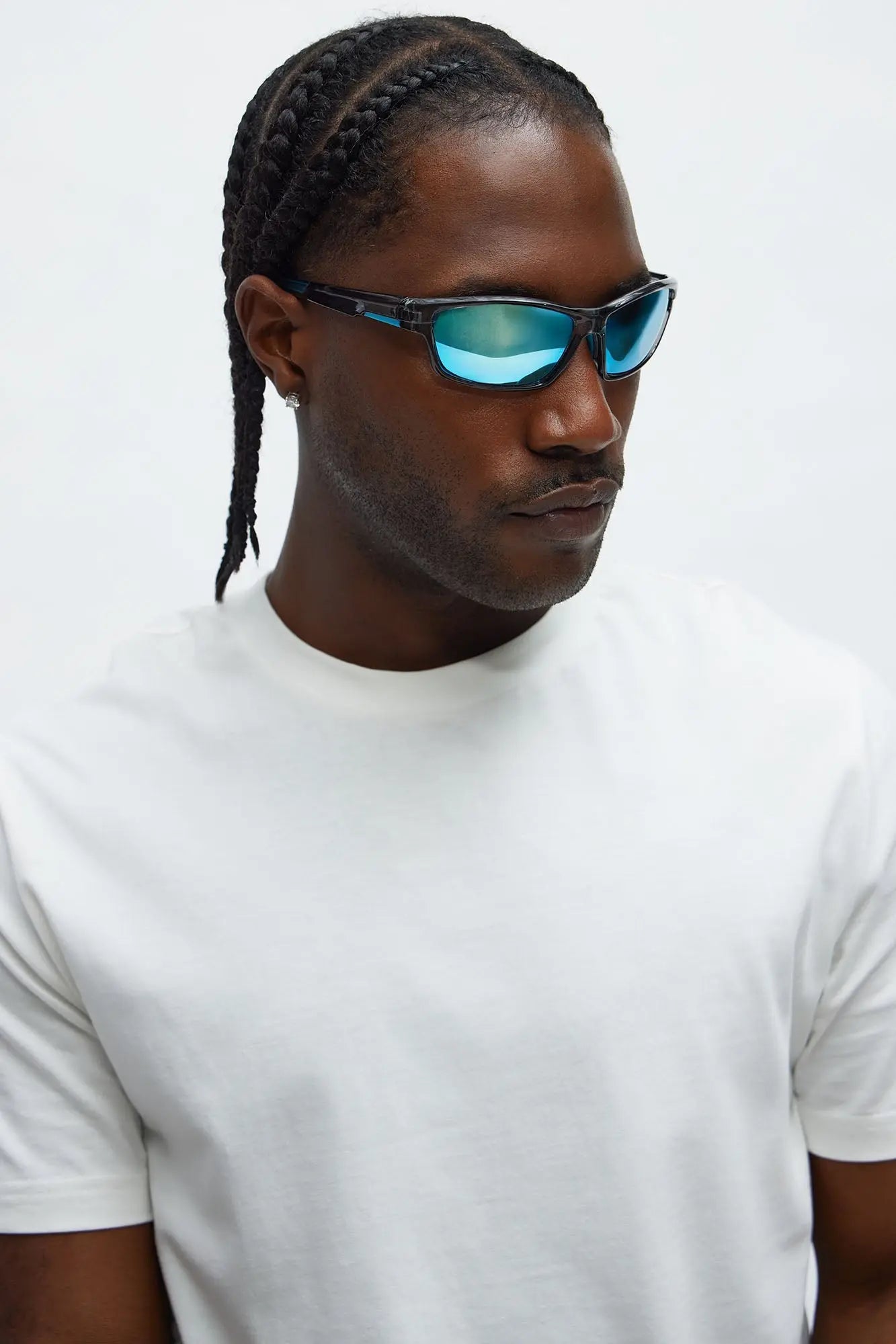No Return Sunglasses - Grey/combo MenKlothing