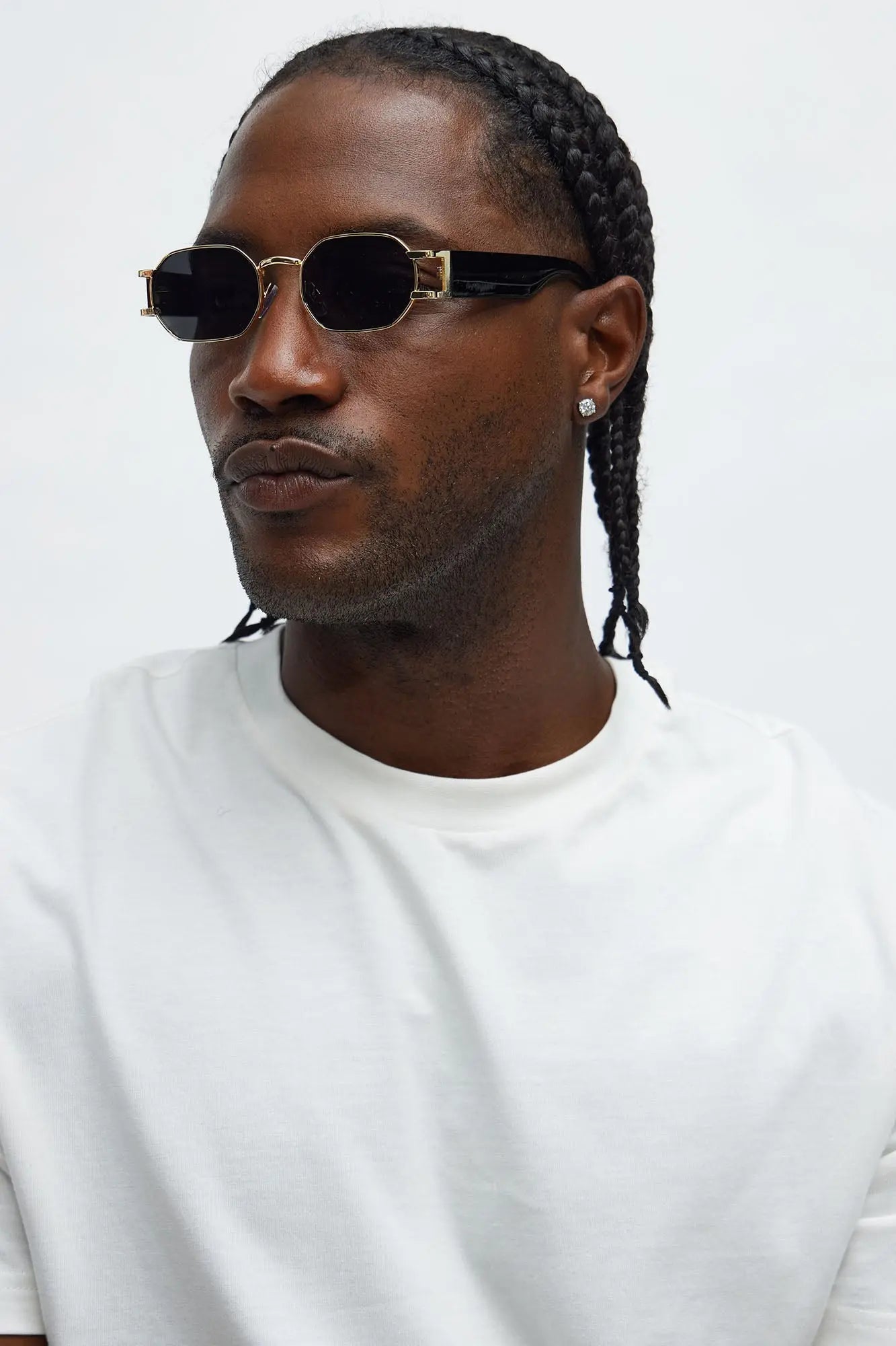 Modern Flare Sunglasses - Black/Gold MenKlothing