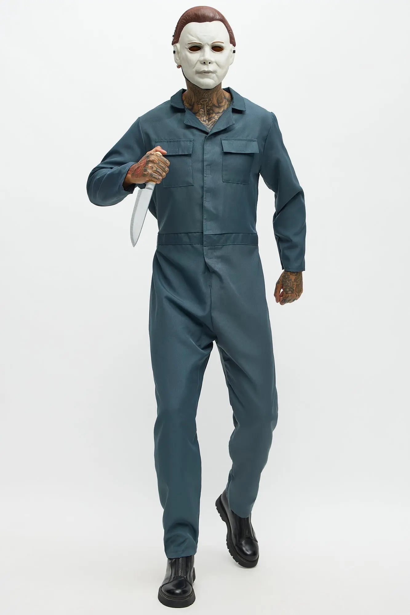 Michael Myers 2 Piece Costume Set - Multi Color