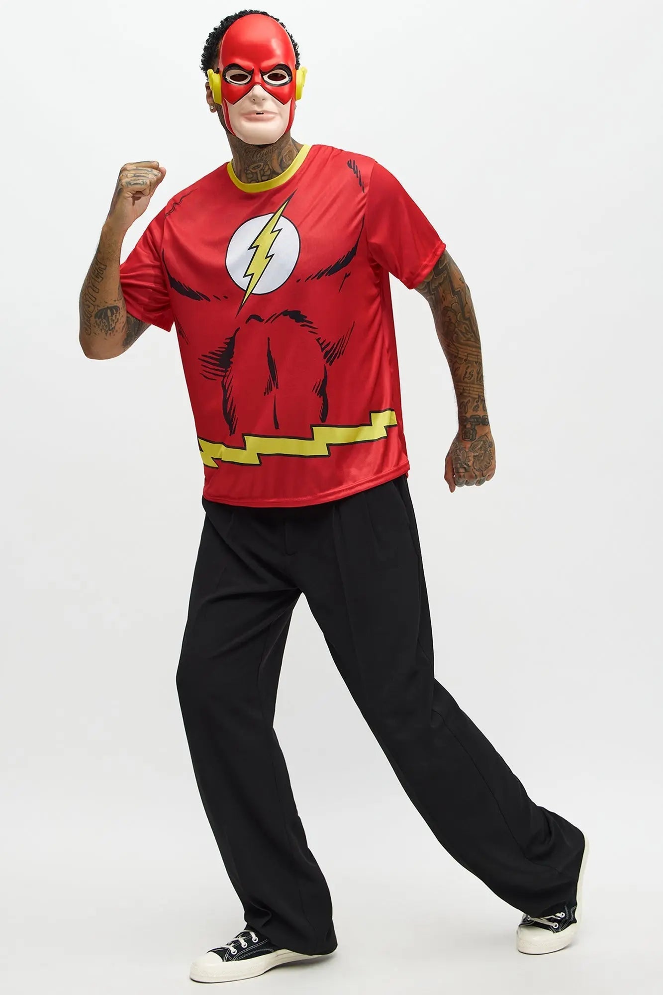 Flash Costume Set - Multi Color MenKlothing