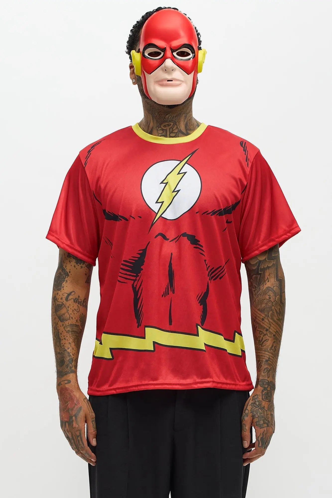 Flash Costume Set - Multi Color MenKlothing
