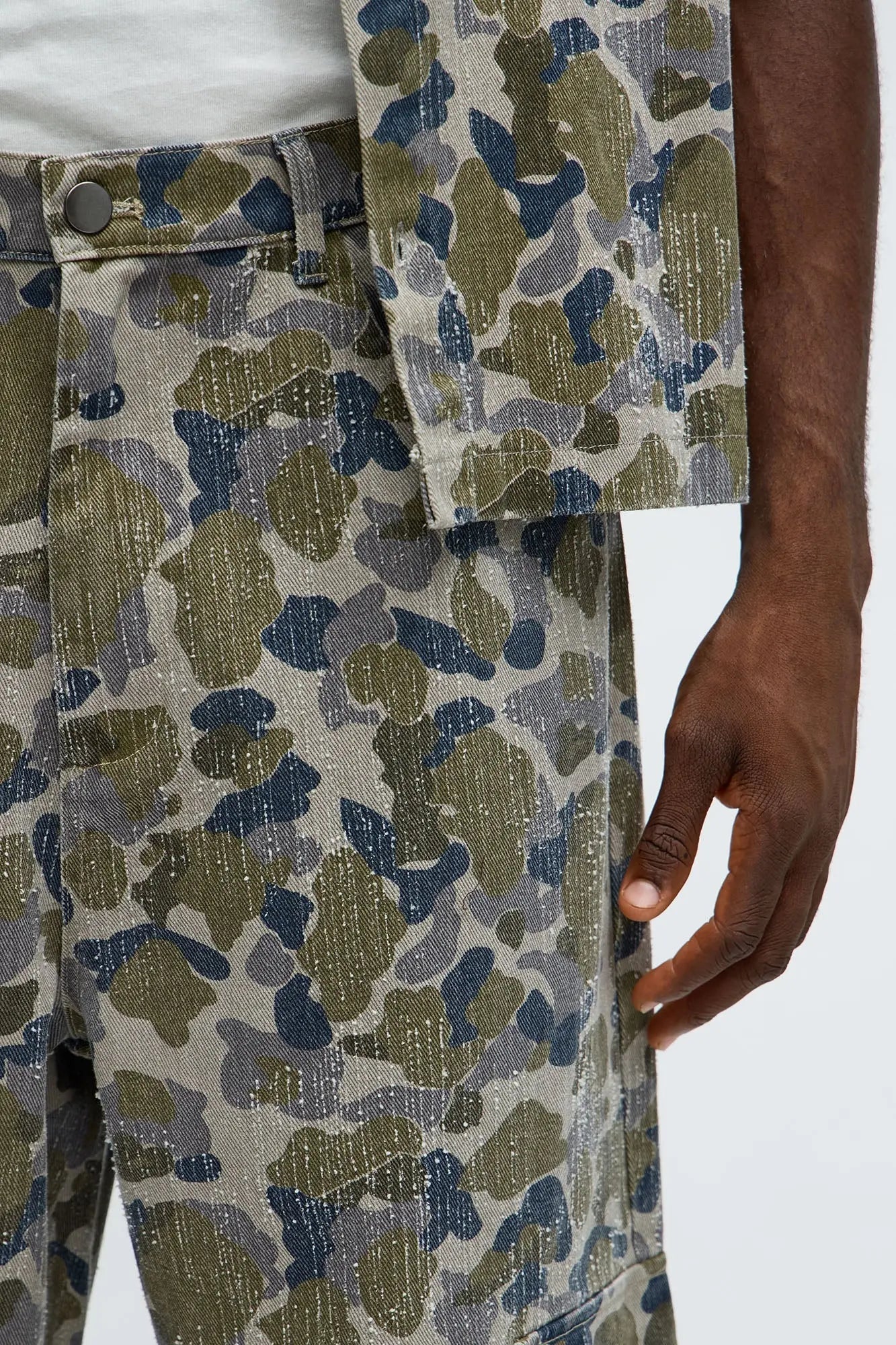 Baggy Urban Opps Camo Cargo Pants - Camouflage