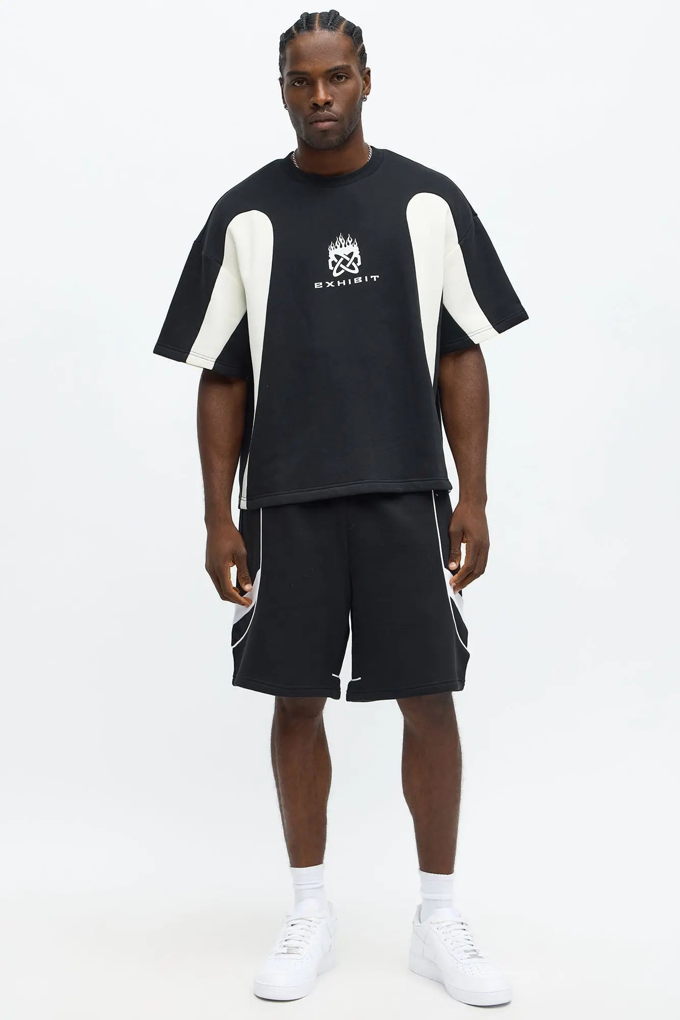 Tyson Exhibit Short Sleeve Tee - Black/combo