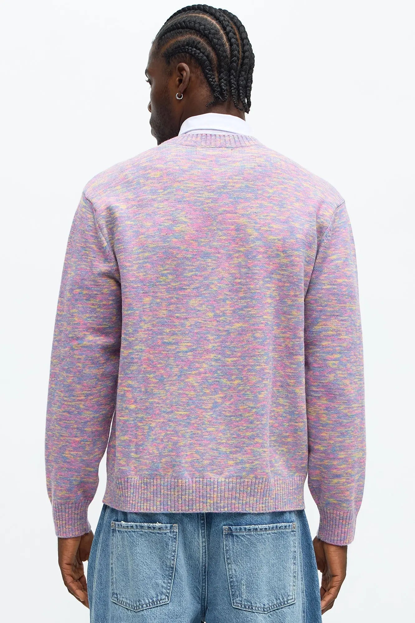 Blended Chapters Crewneck Sweater - Multi Color