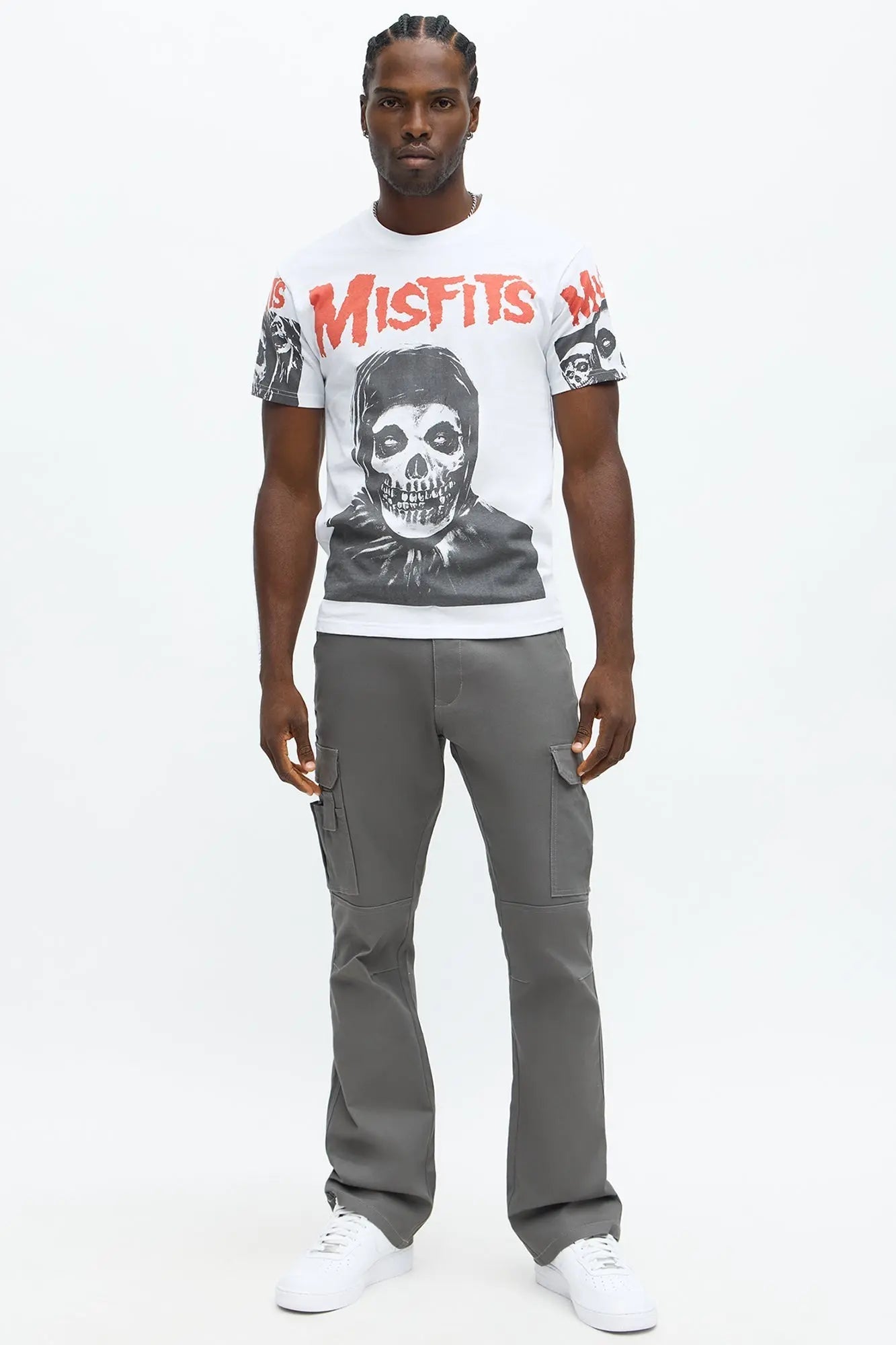 Misfits American Psycho Short Sleeve Tee - White