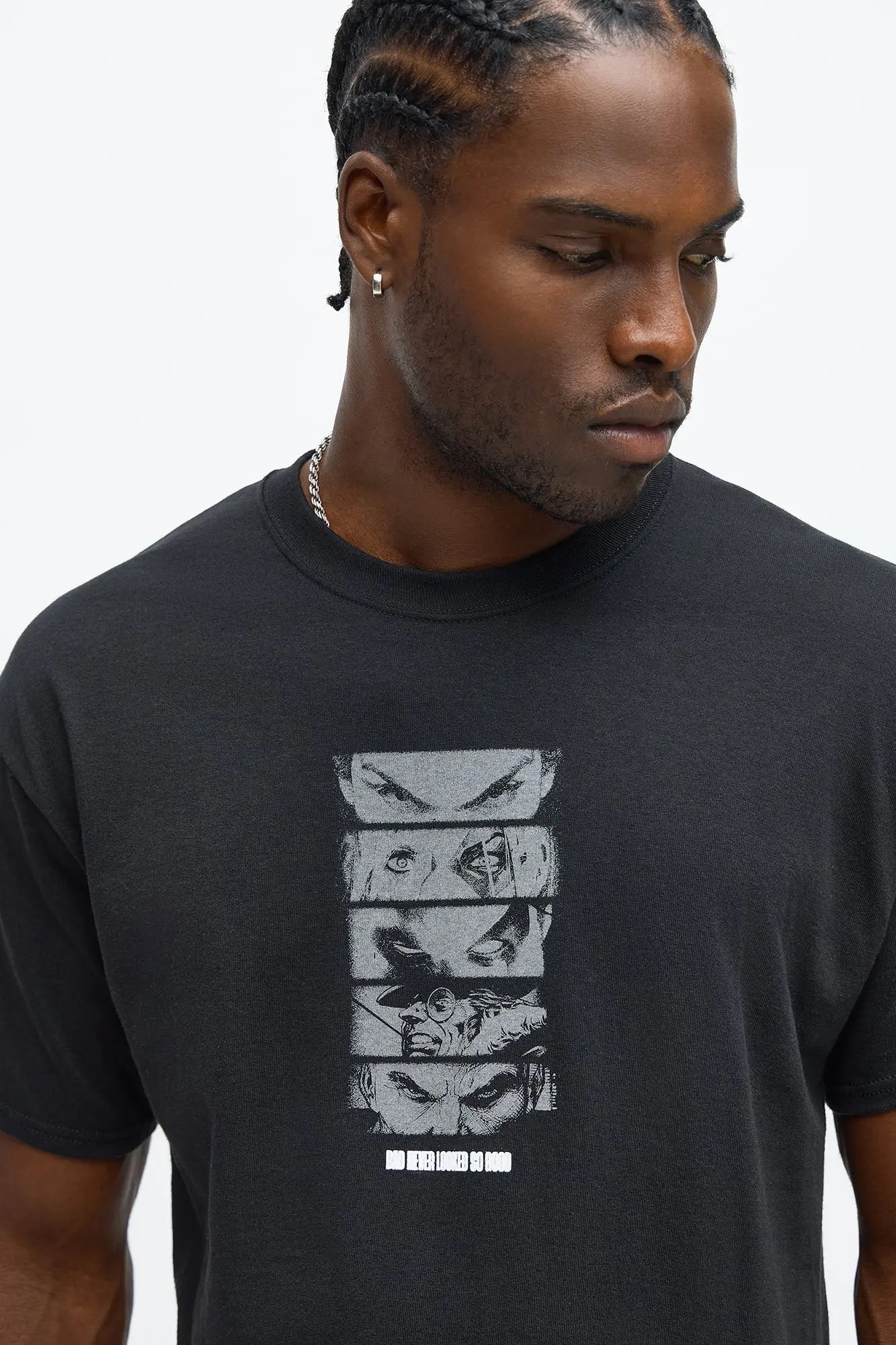 DC Super Villains Short Sleeve Tee - Black