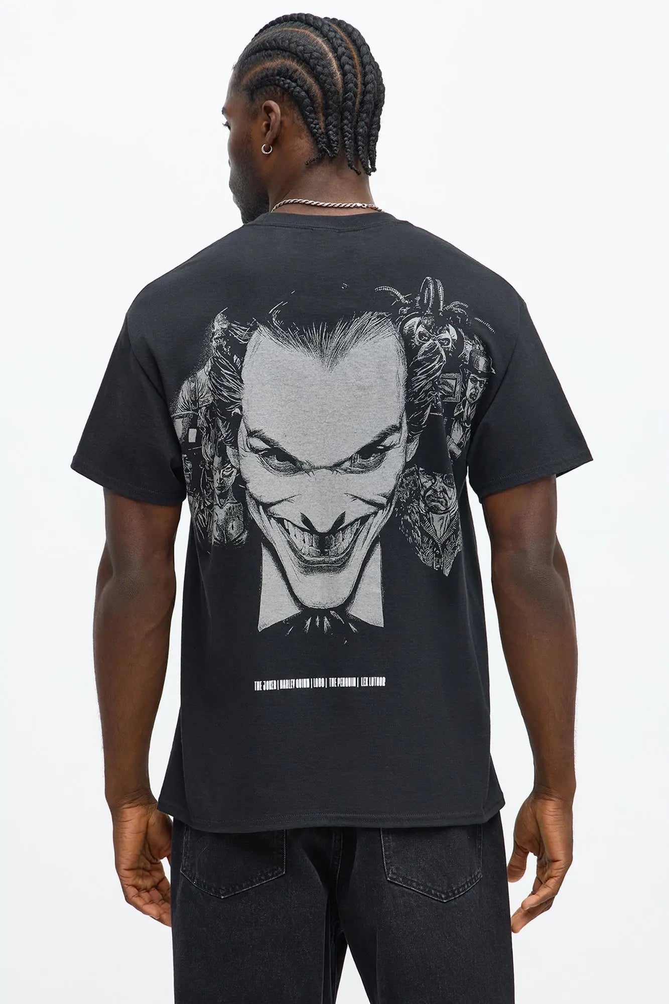 DC Super Villains Short Sleeve Tee - Black
