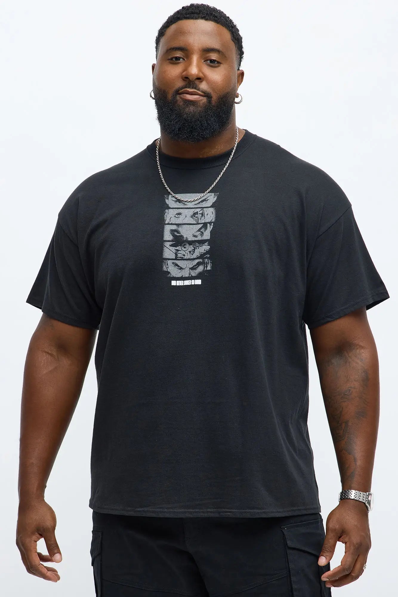 DC Super Villains Short Sleeve Tee - Black