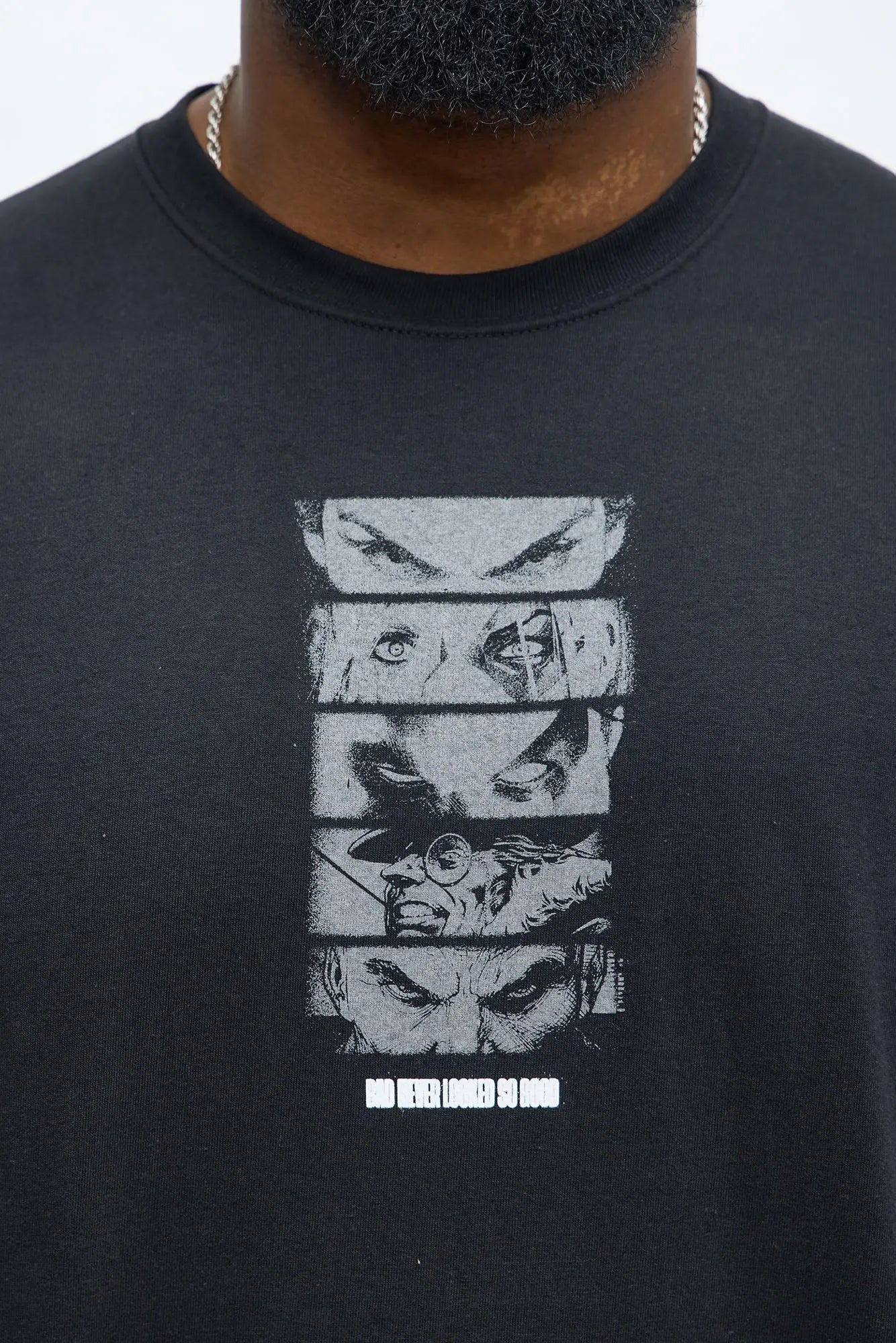 DC Super Villains Short Sleeve Tee - Black