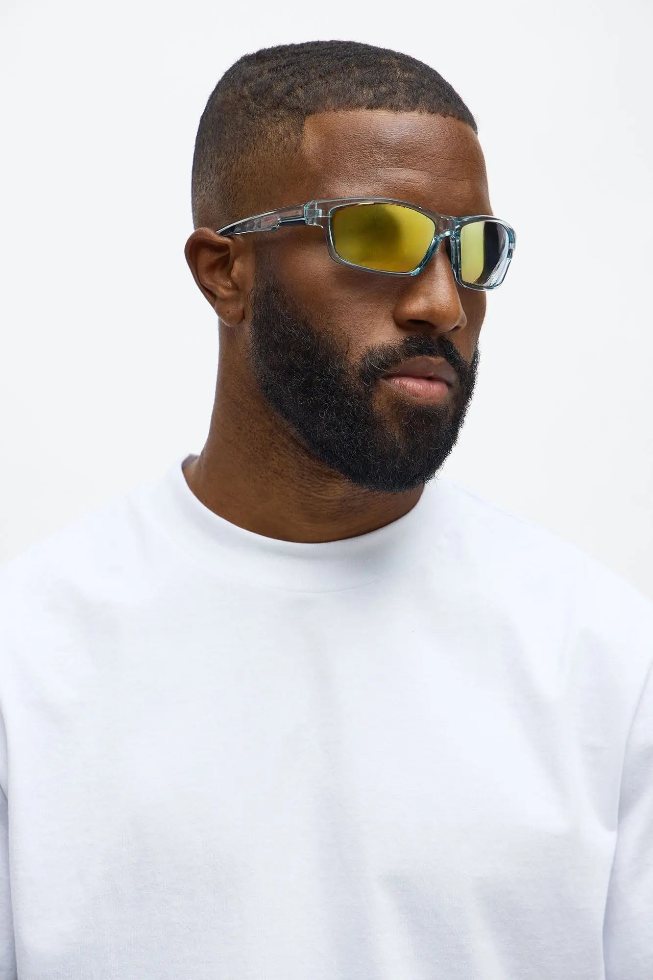 No Return Sunglasses - Ice Blue MenKlothing