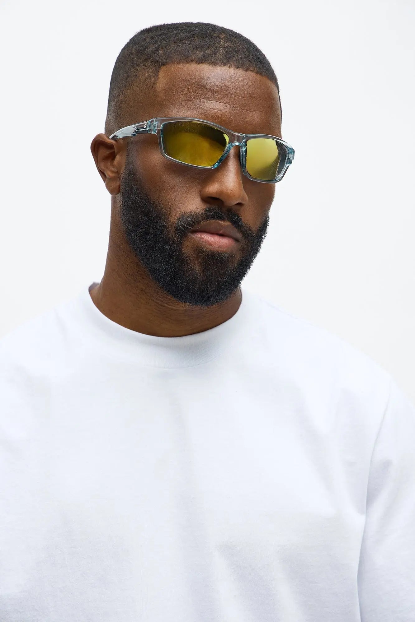 No Return Sunglasses - Ice Blue MenKlothing