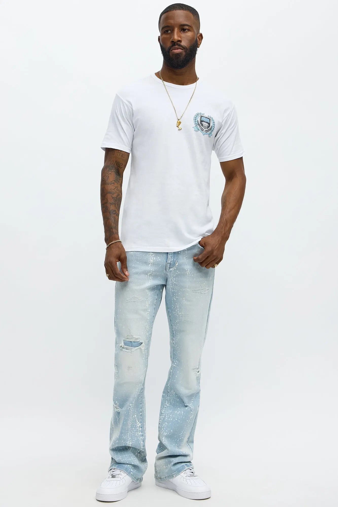 Richton Social Club Short Sleeve Tee - White