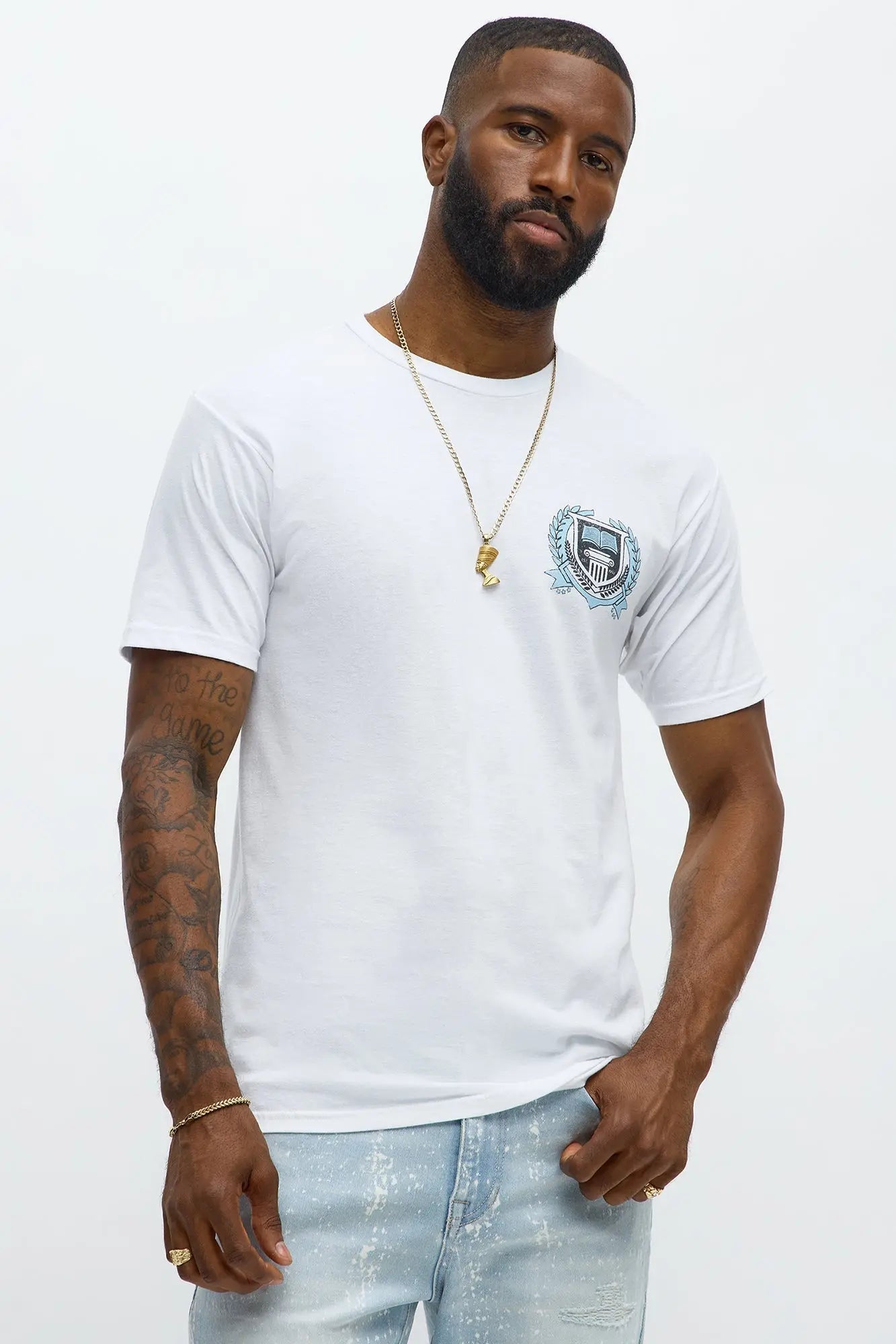 Richton Social Club Short Sleeve Tee - White