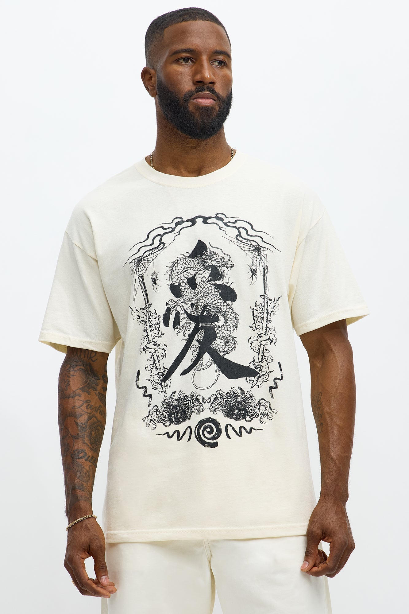 Bushido Code Short Sleeve Tee - Natural