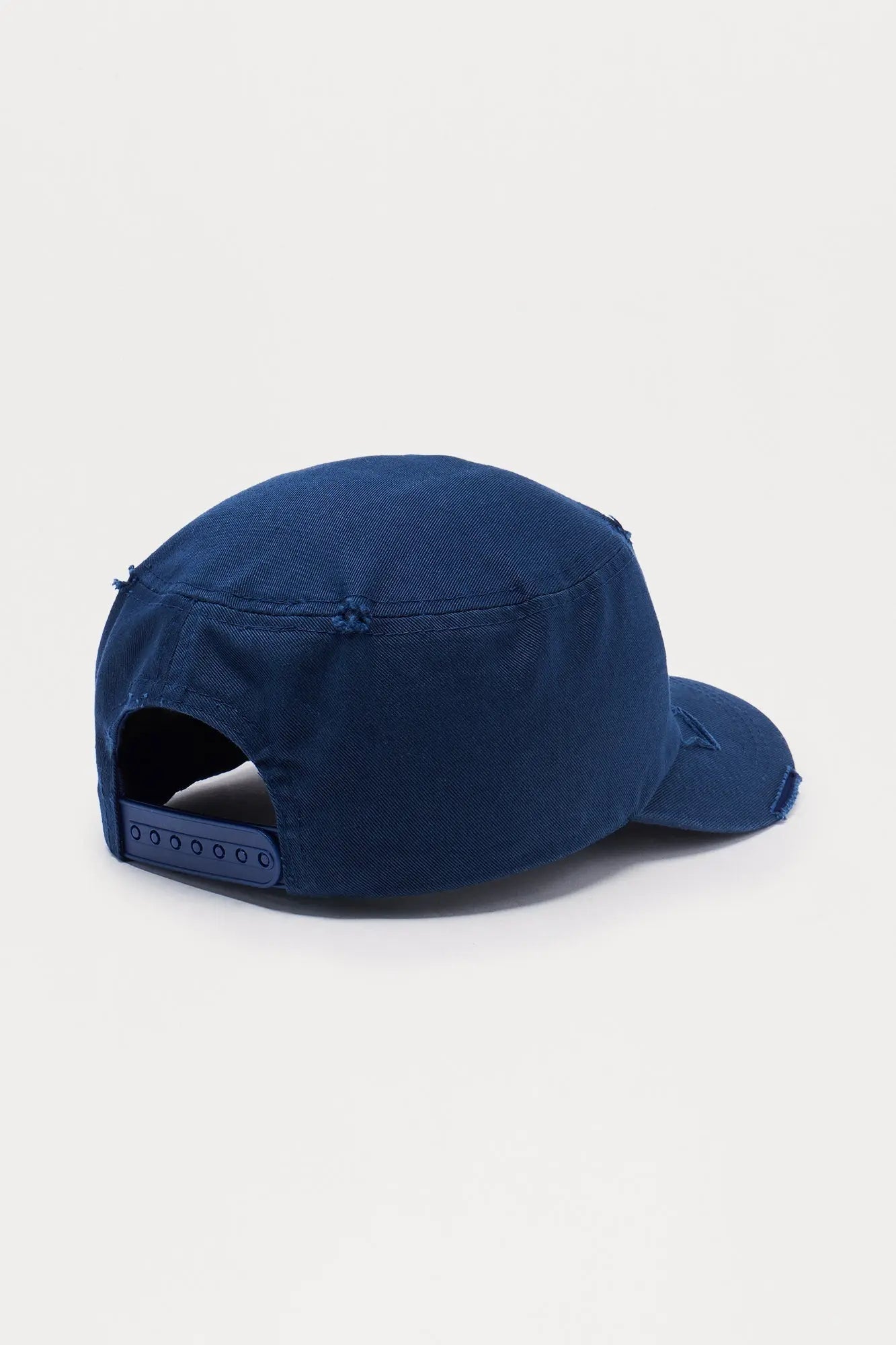 Monogram Denim Painters Snapback Hat - Navy