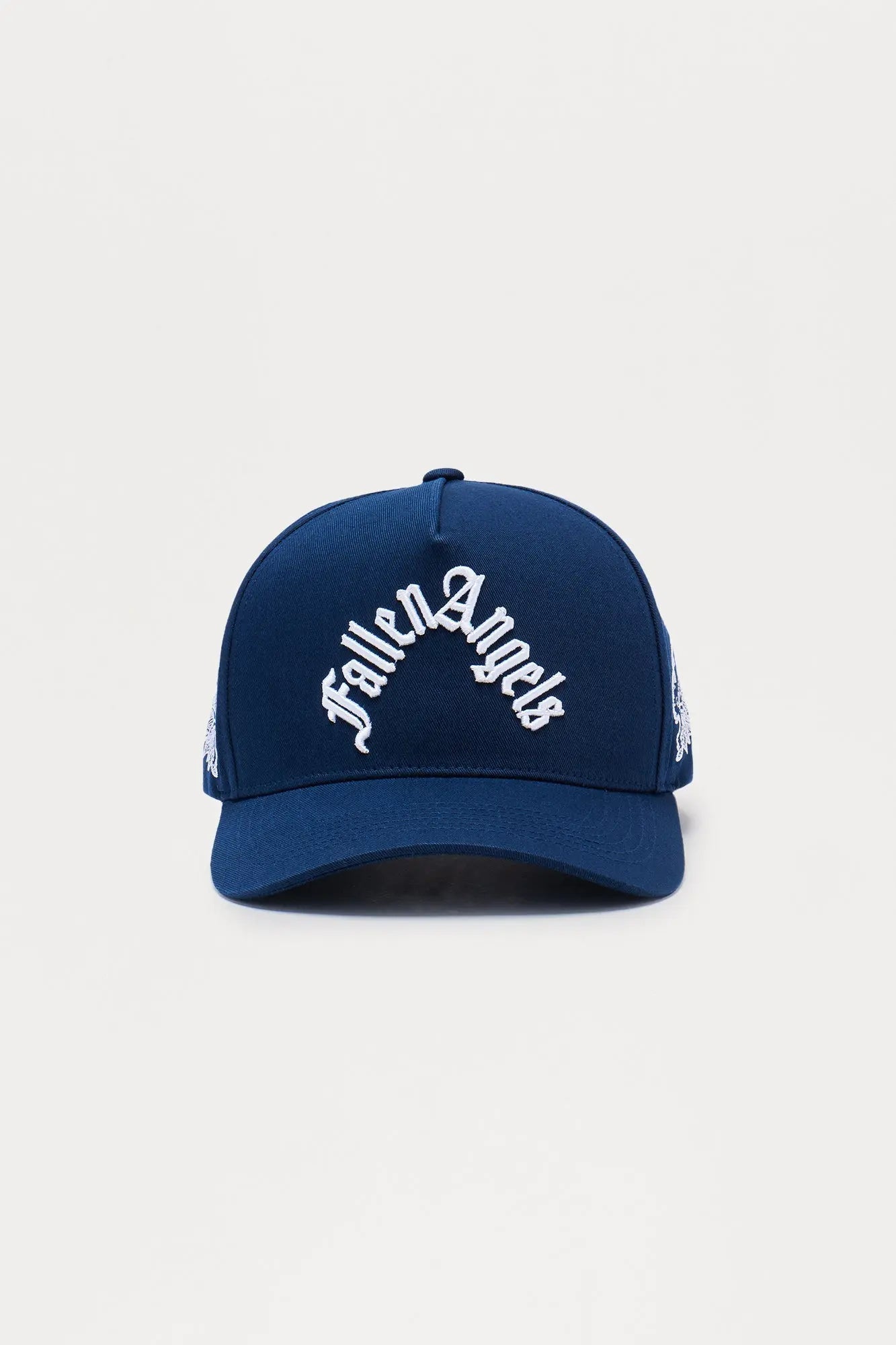 Fallen Angels Structured Snapback Hat - Navy
