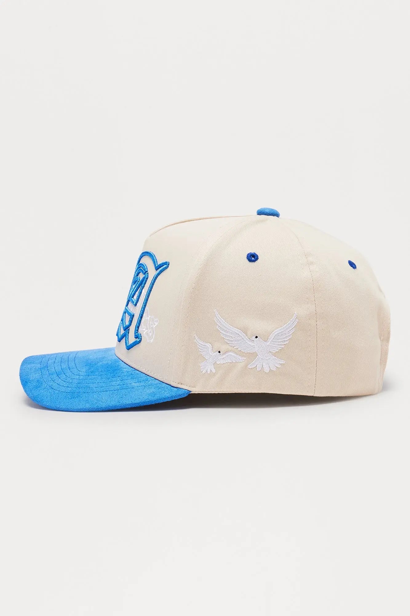 Los Angeles Dove Structured Snapback Hat - Stone/Combo