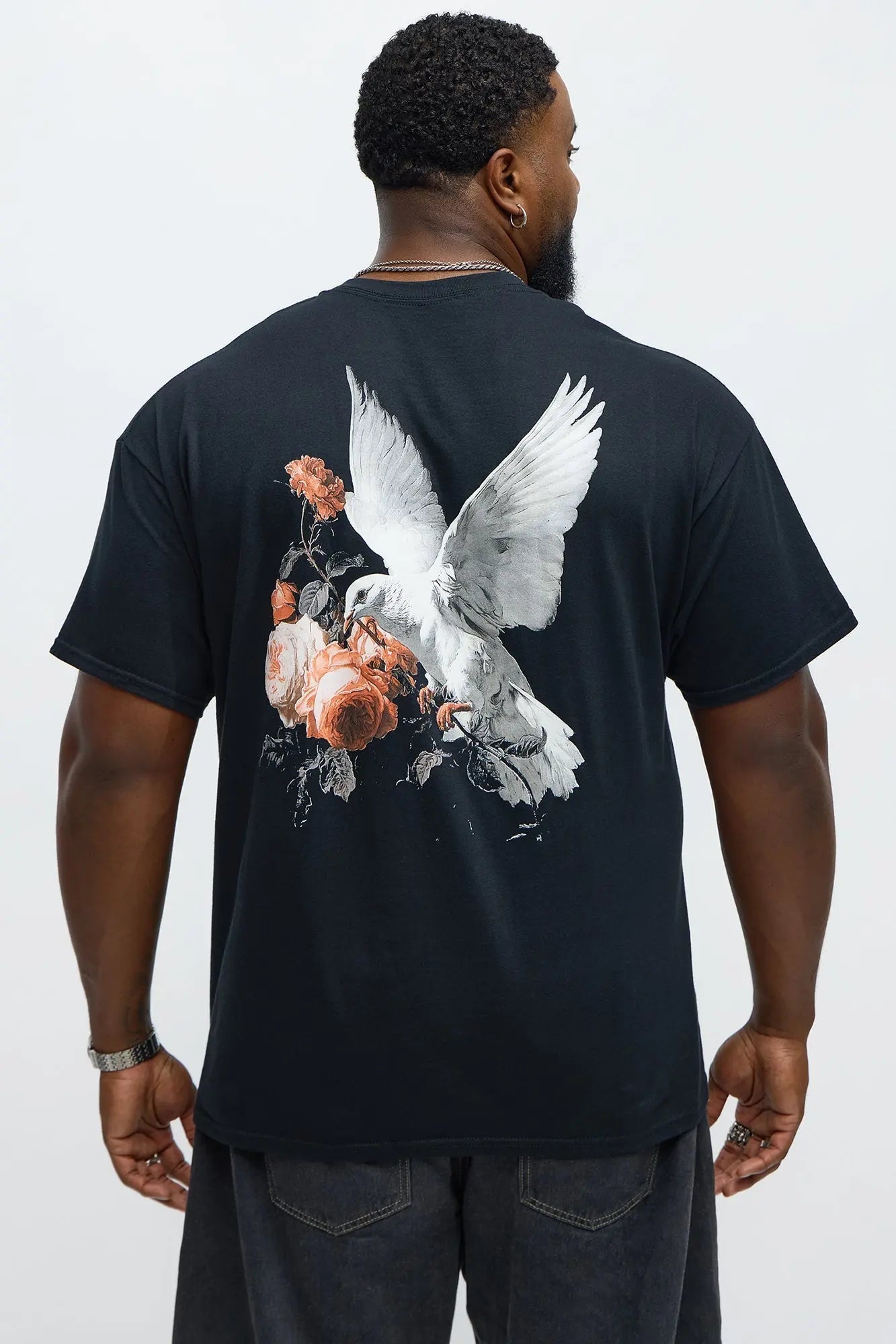 Always Grateful Short Sleeve Tee - Black
