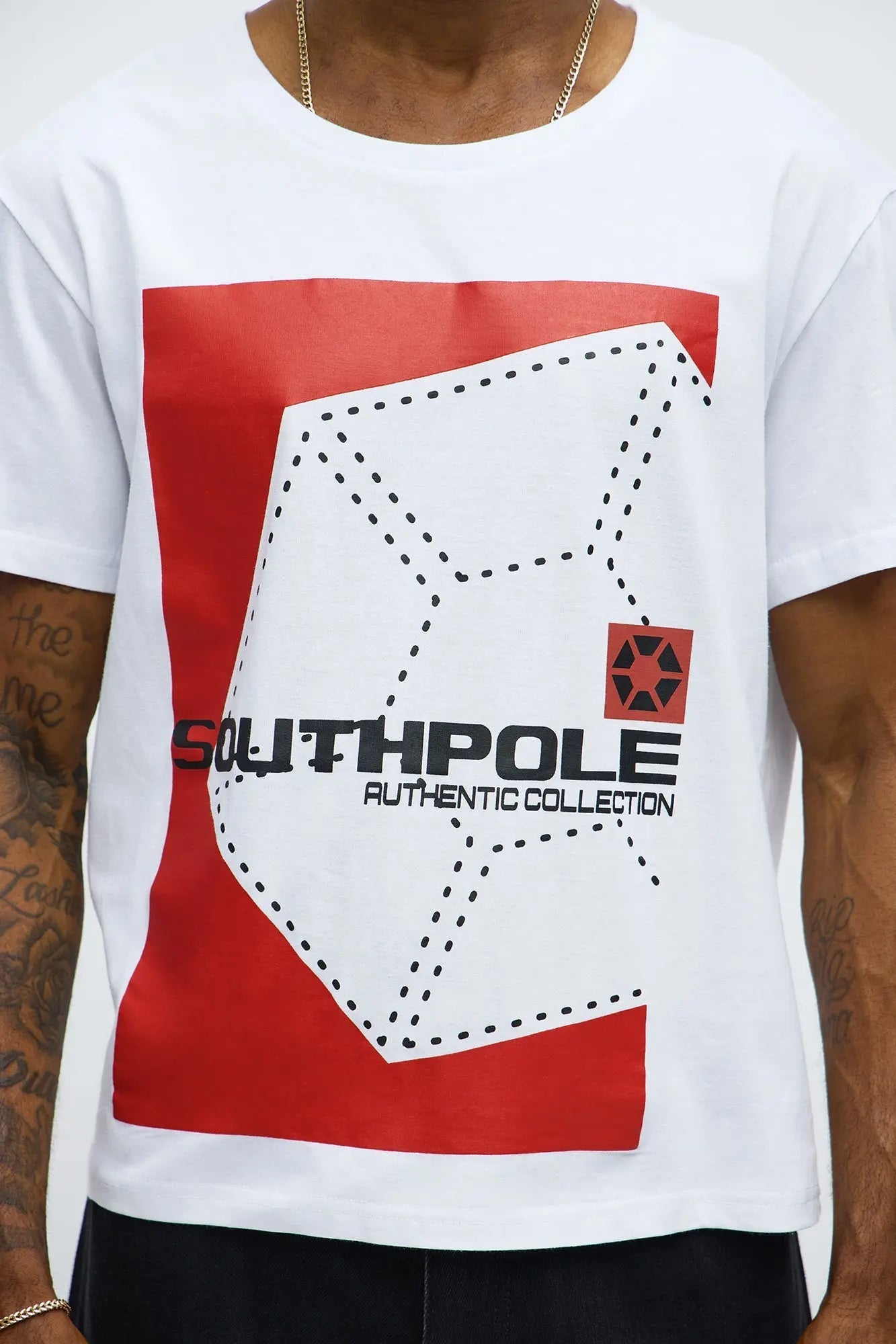 Southpole Icon Short Sleeve Tee - White