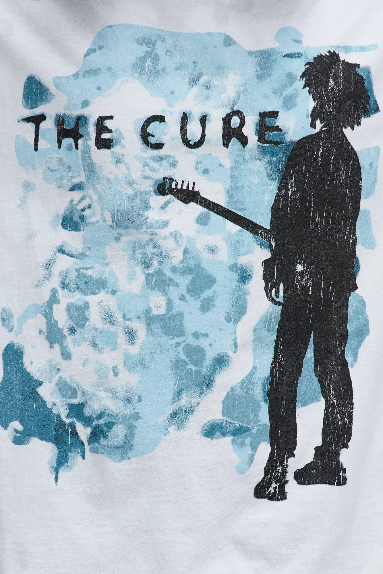 The Cure Album Covers Vintage Boxy Short Sleeve Tee - White Wash