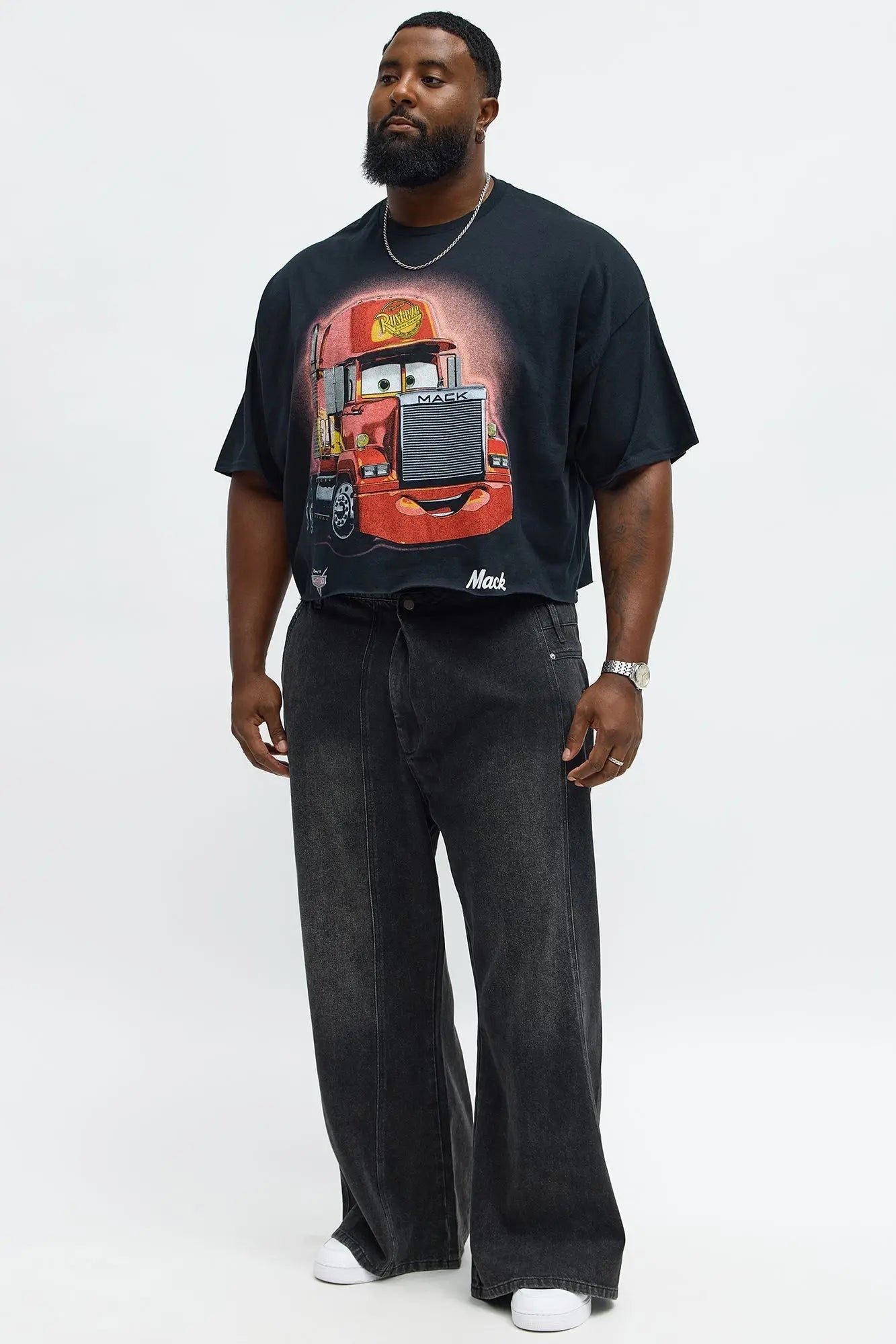 Cars My Macking Aint Easy Short Sleeve Tee - Black