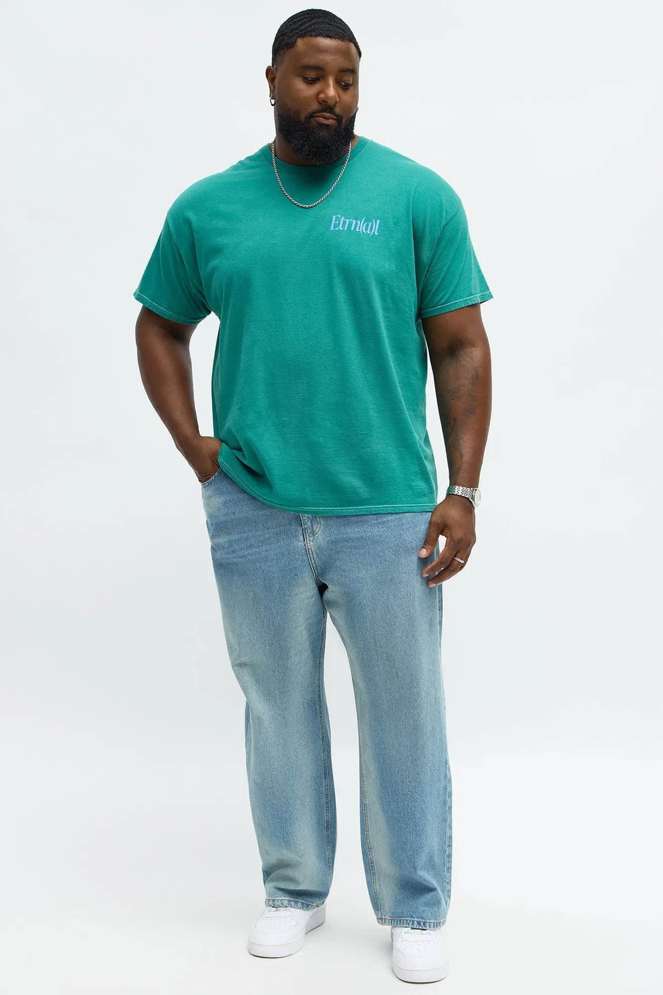 Eternal Salvation Short Sleeve Tee - Green