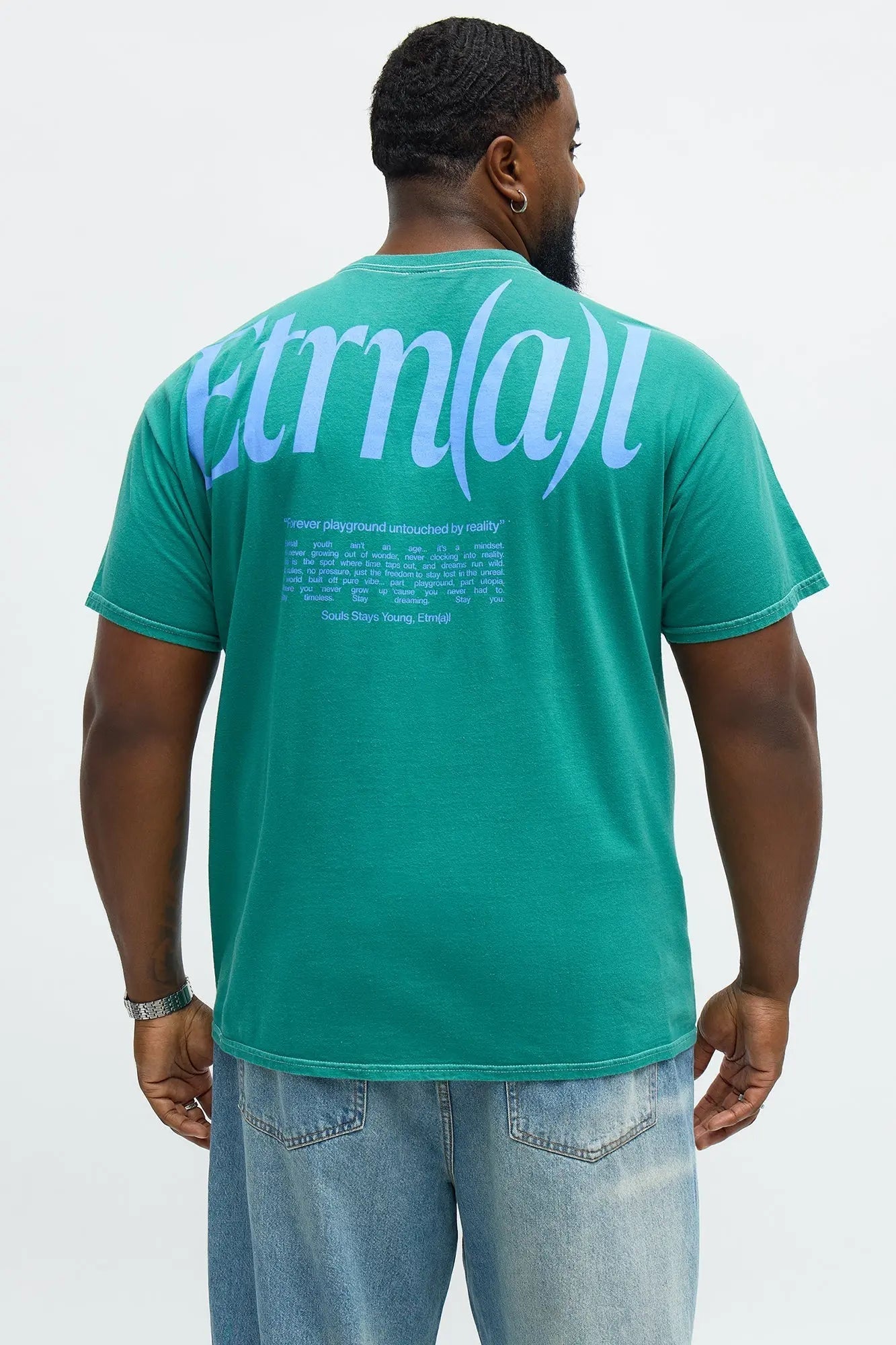 Eternal Salvation Short Sleeve Tee - Green