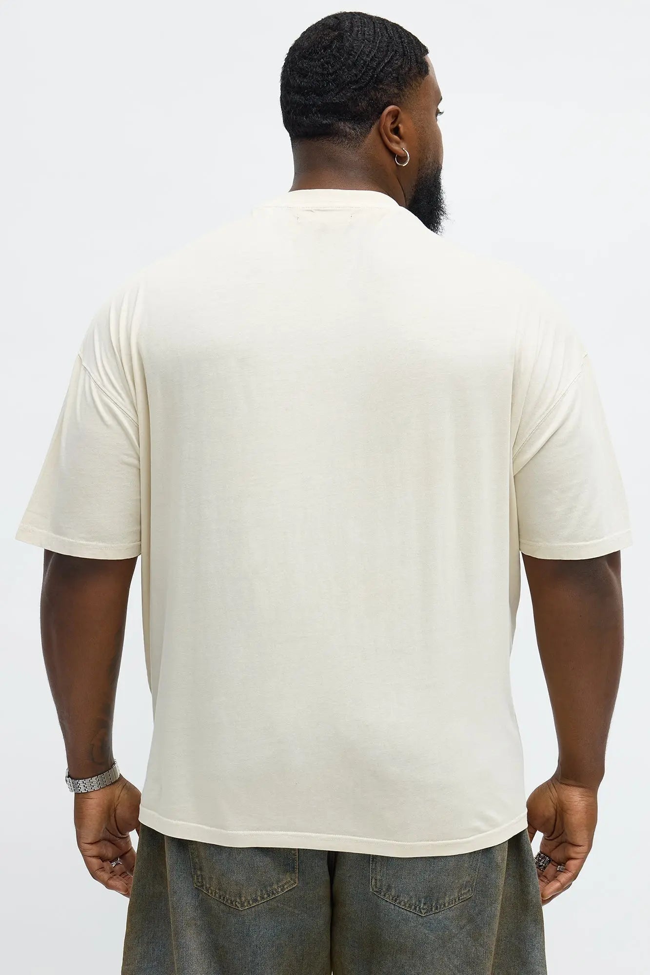 All The Stars Oversized Short Sleeve Tee - Cream