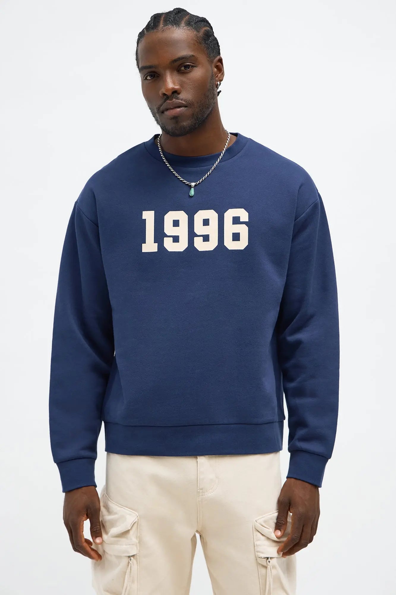 Class Of 1996 Crewneck Sweatshirt - Navy