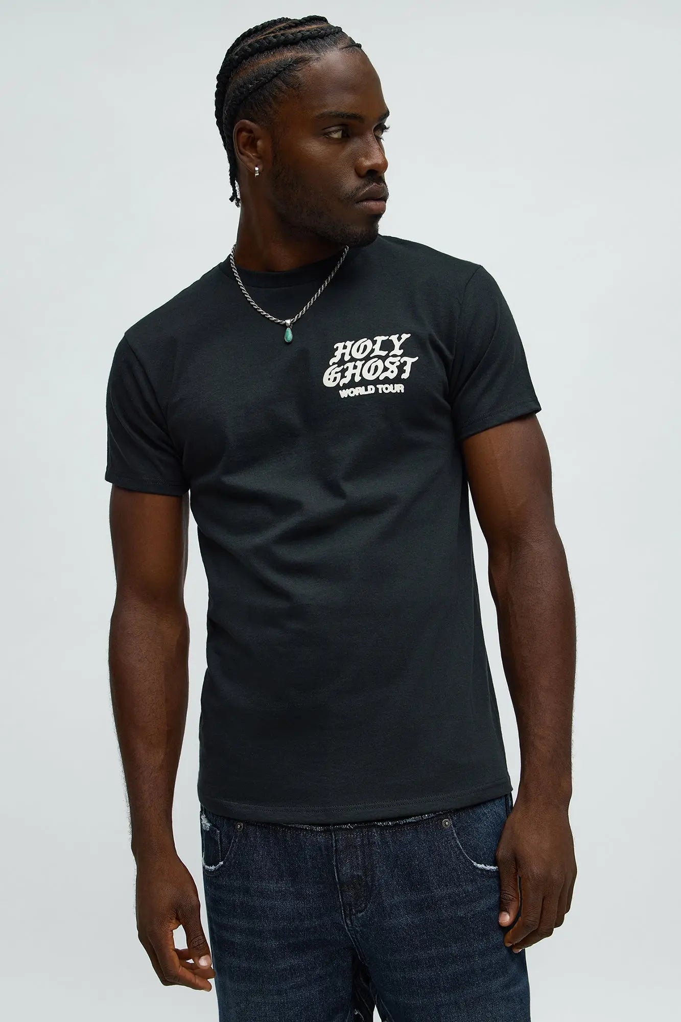 Holy Ghost World Tour Short Sleeve Tee - Black