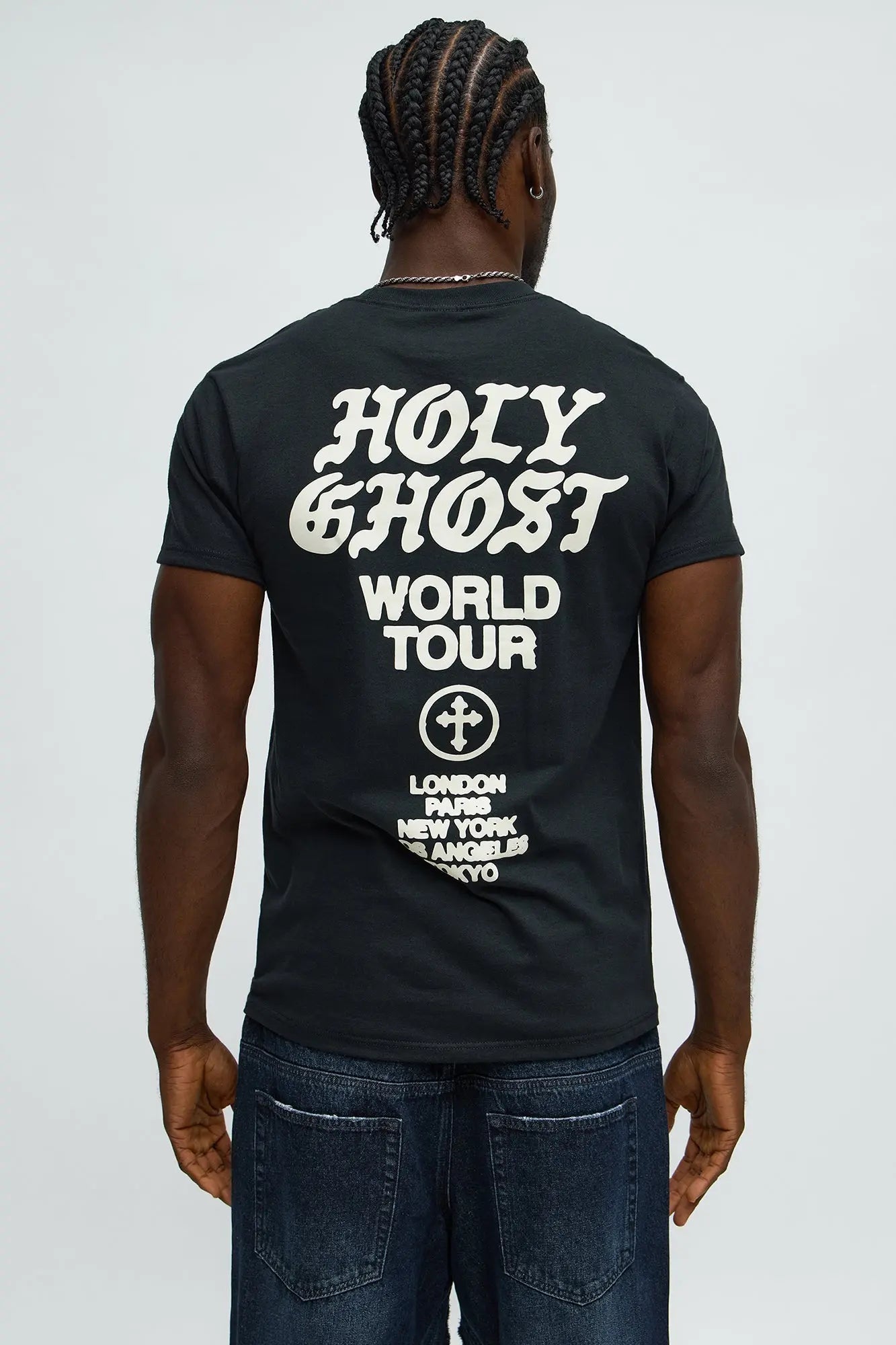 Holy Ghost World Tour Short Sleeve Tee - Black