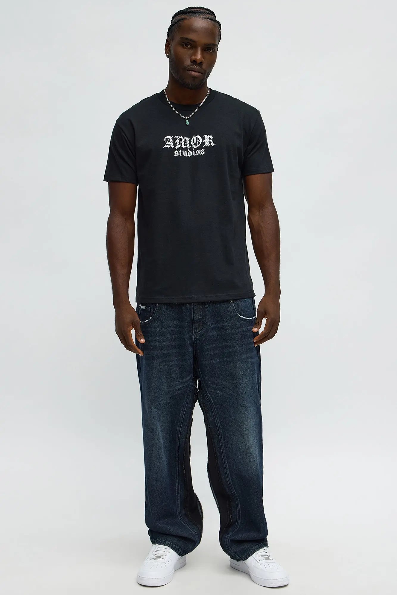 Amor Studio LA Short Sleeve Tee - Black