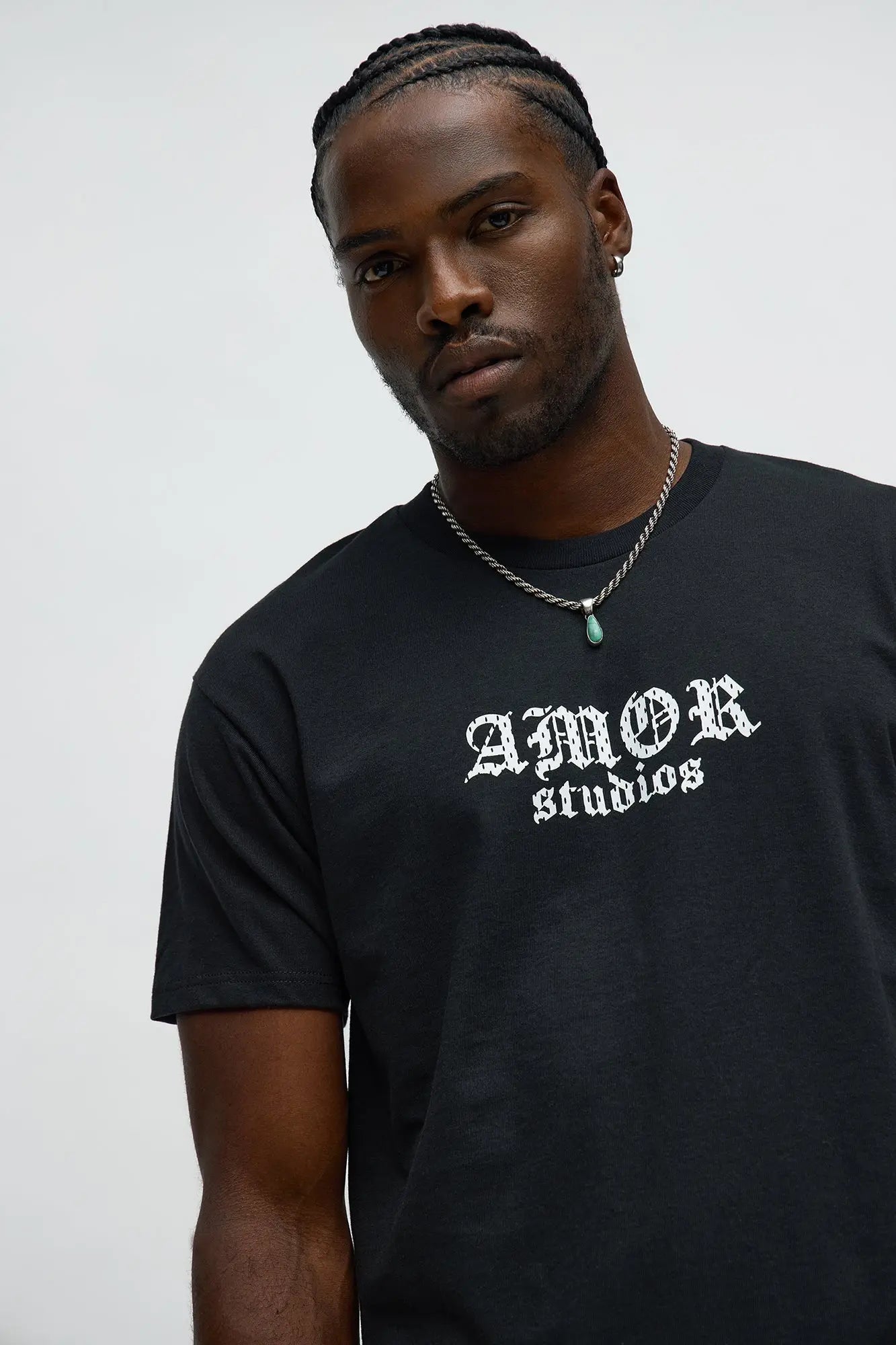 Amor Studio LA Short Sleeve Tee - Black
