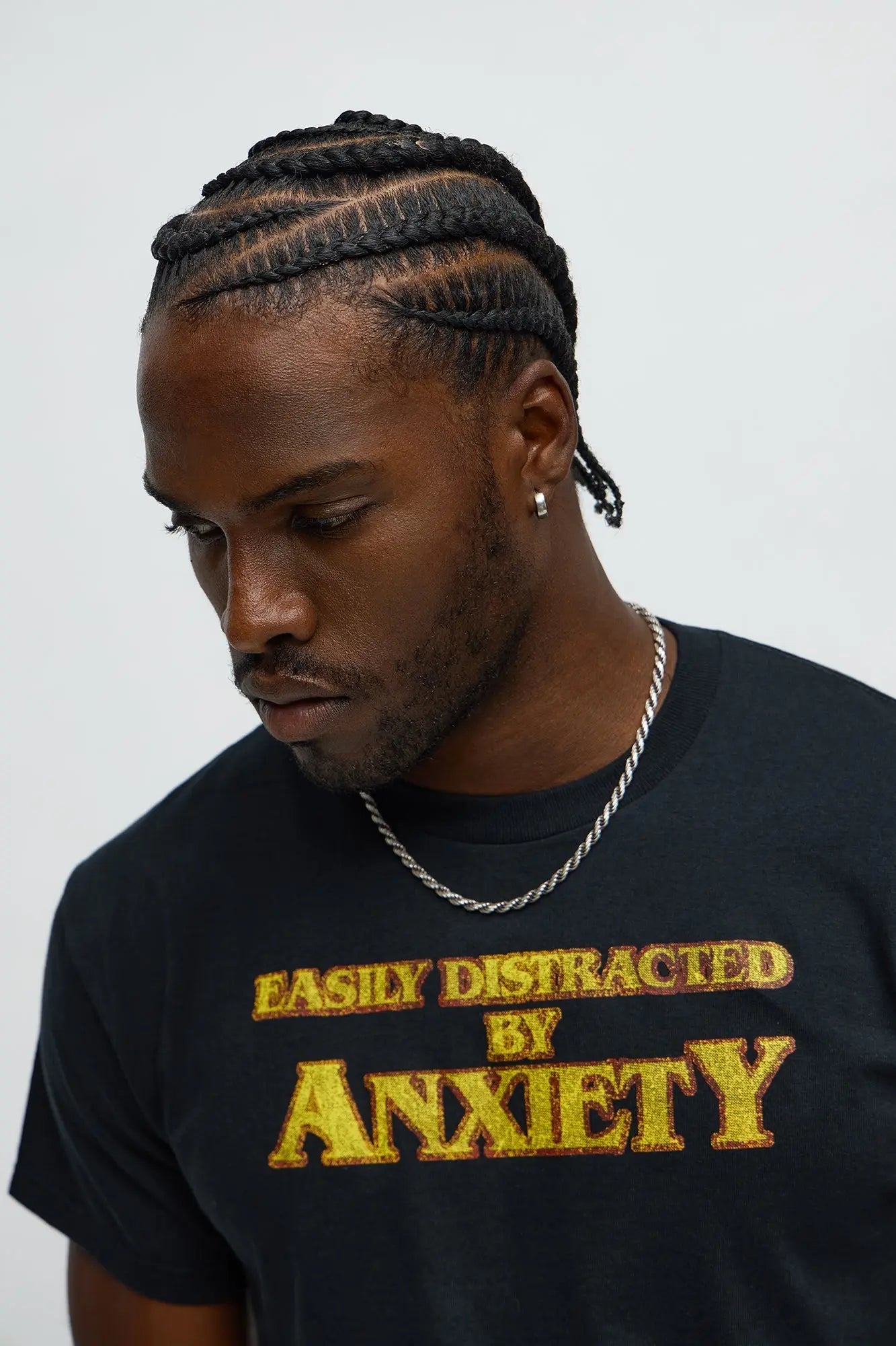 Easily Distracted Short Sleeve Tee - Black