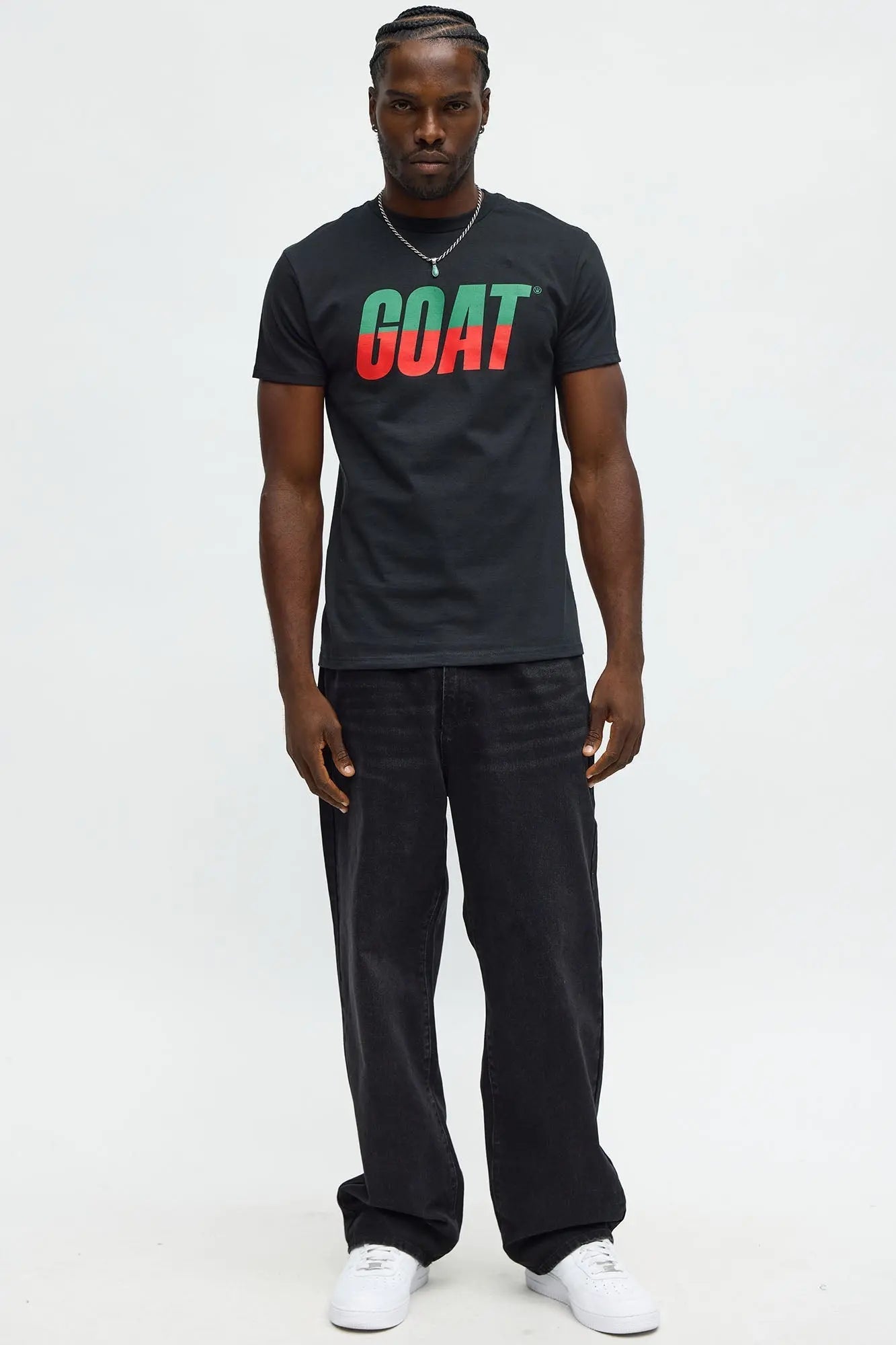 Lux GOAT Short Sleeve Tee - Black