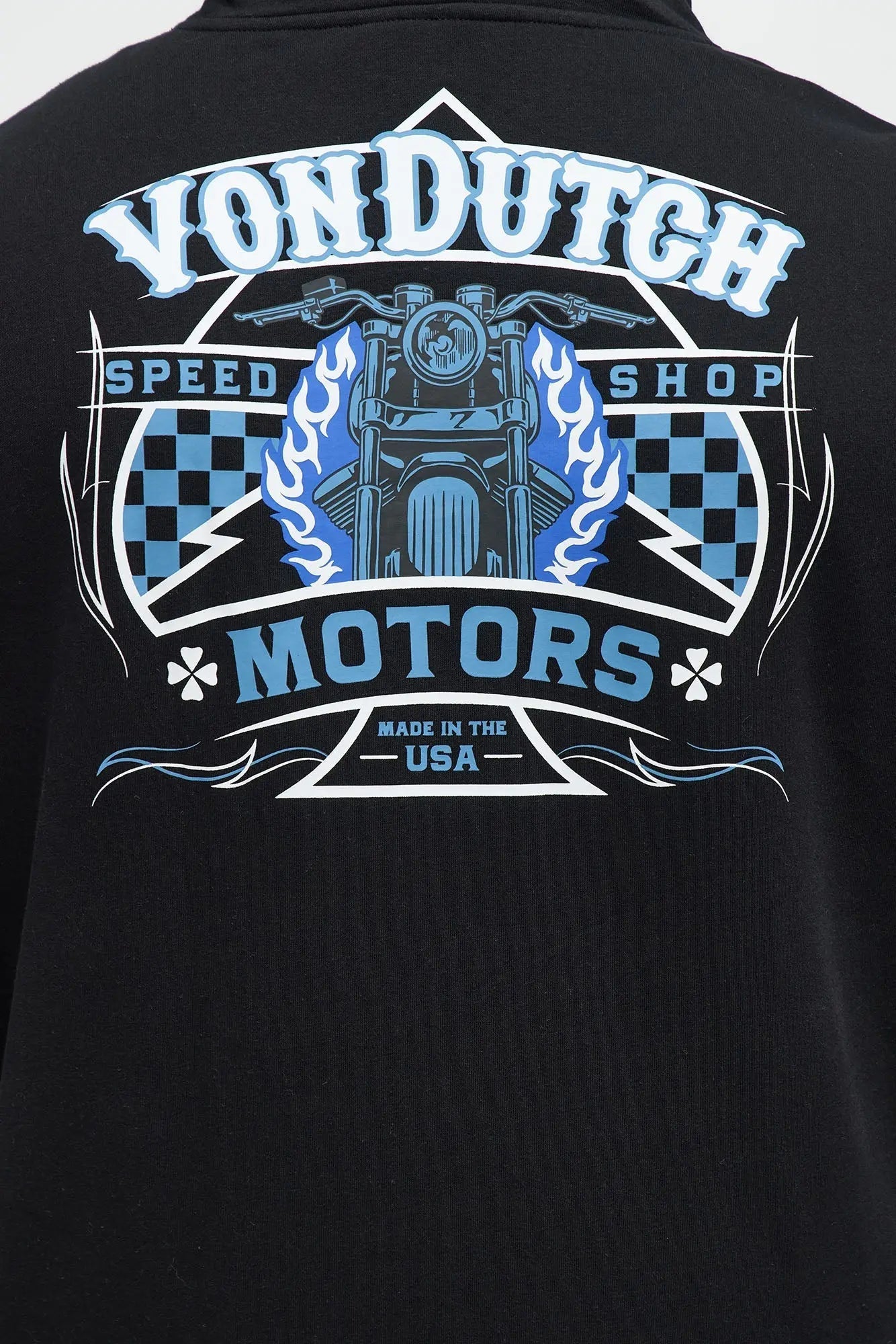 Von Dutch Speed Shop Hoodie - Black