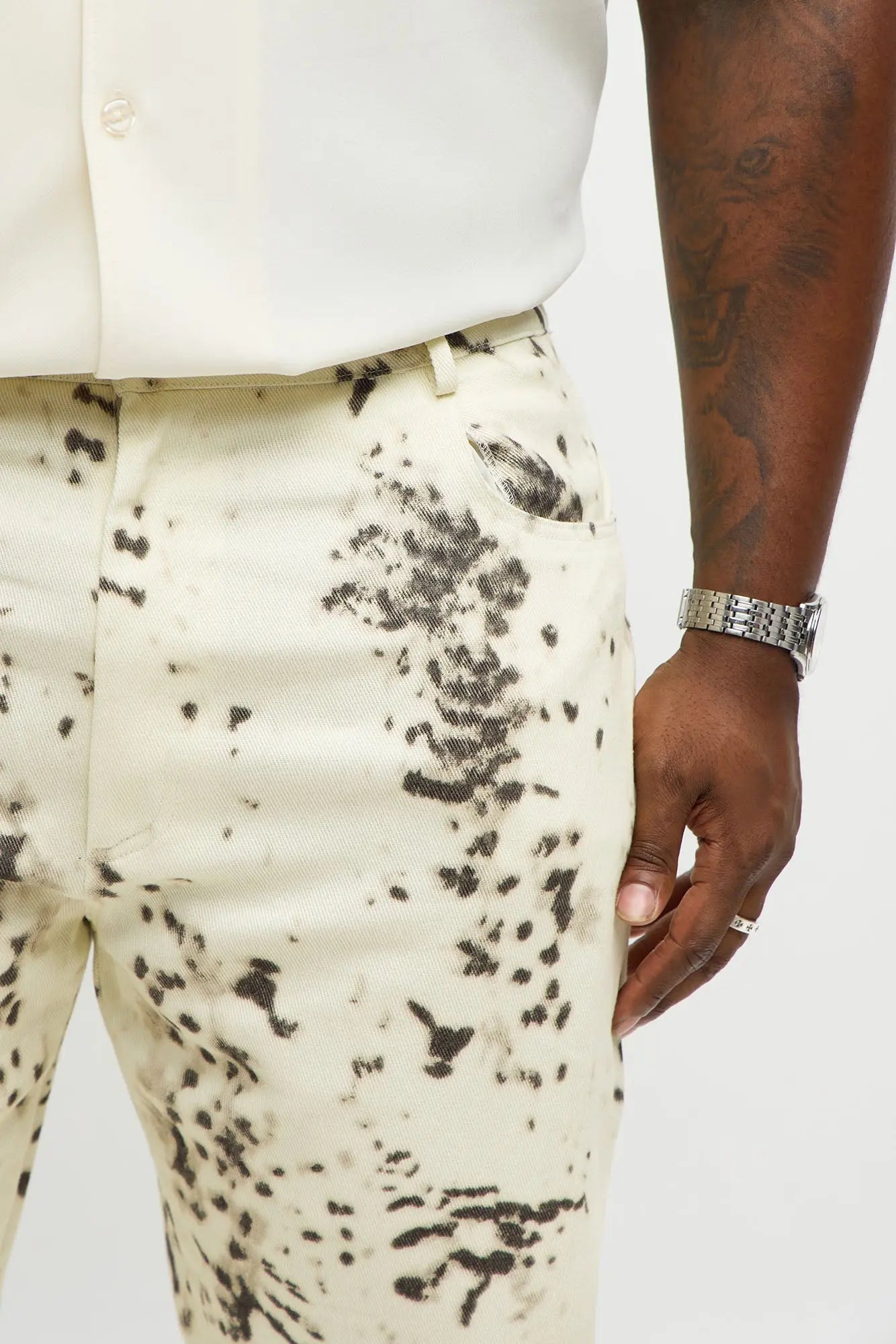 Slim Come Spot Me Pants - Off White