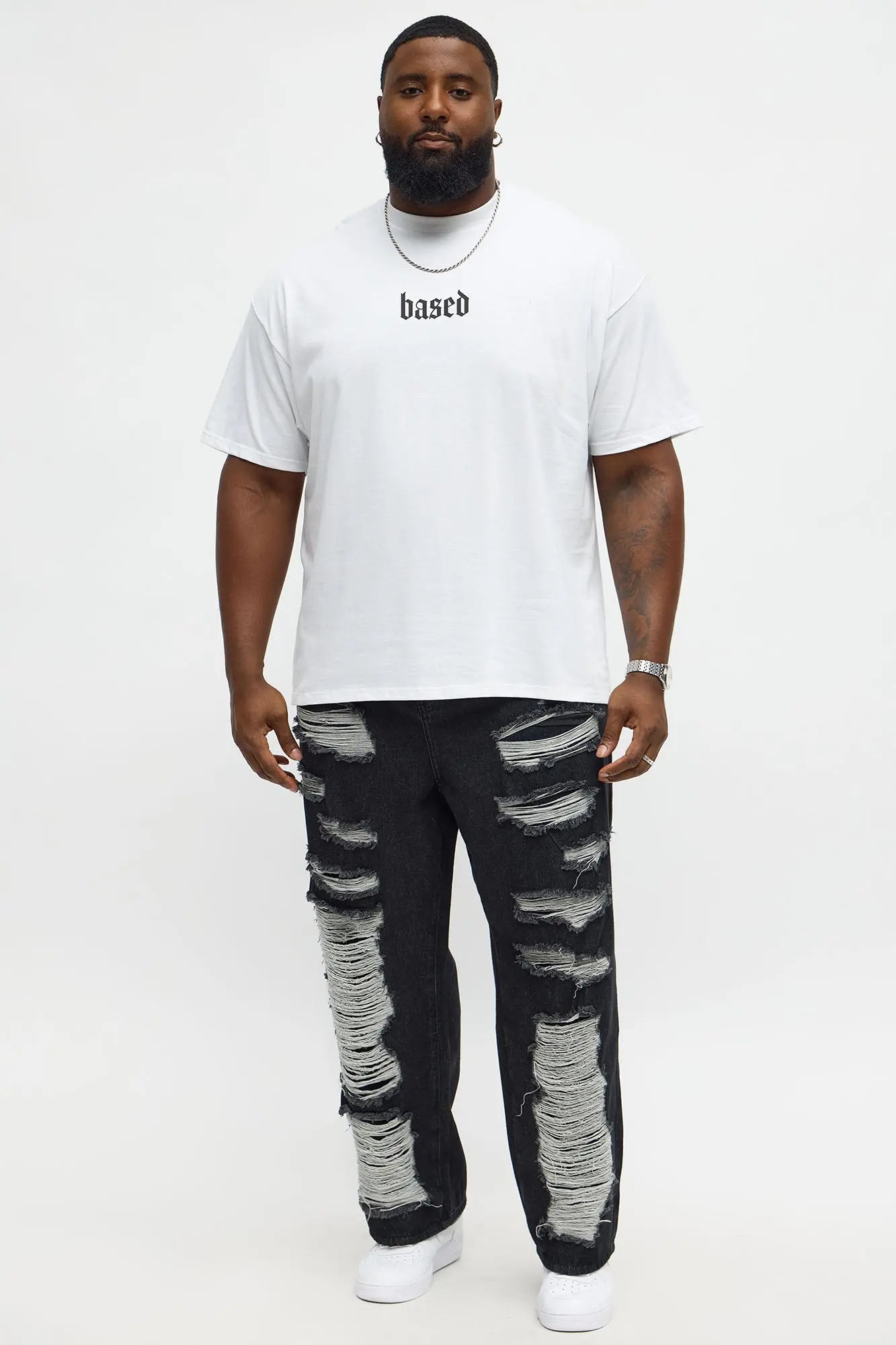 Based Short Sleeve Tee - White